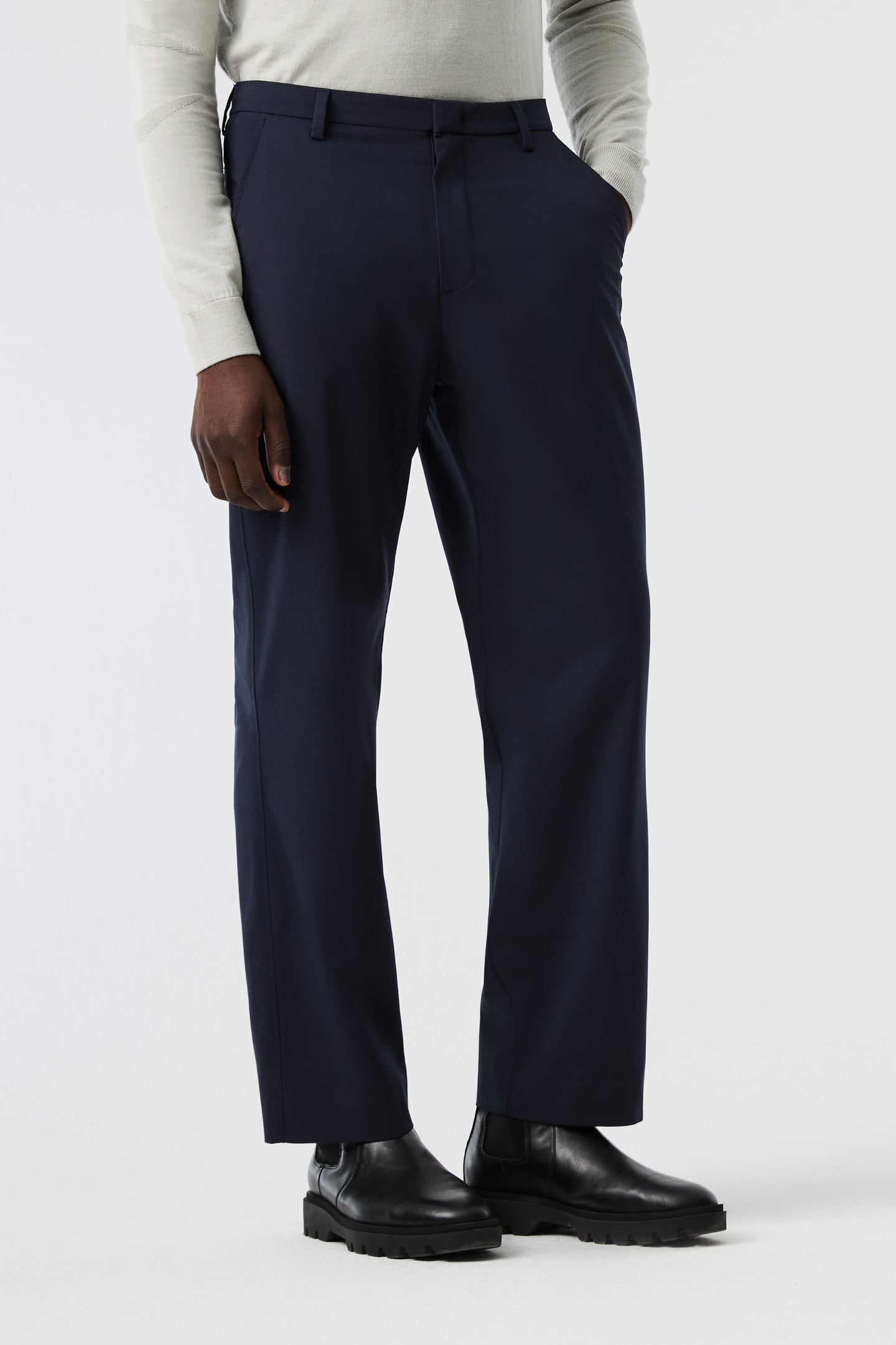 PAVE V1.Y8.02 PANTS DARK NAVY 1