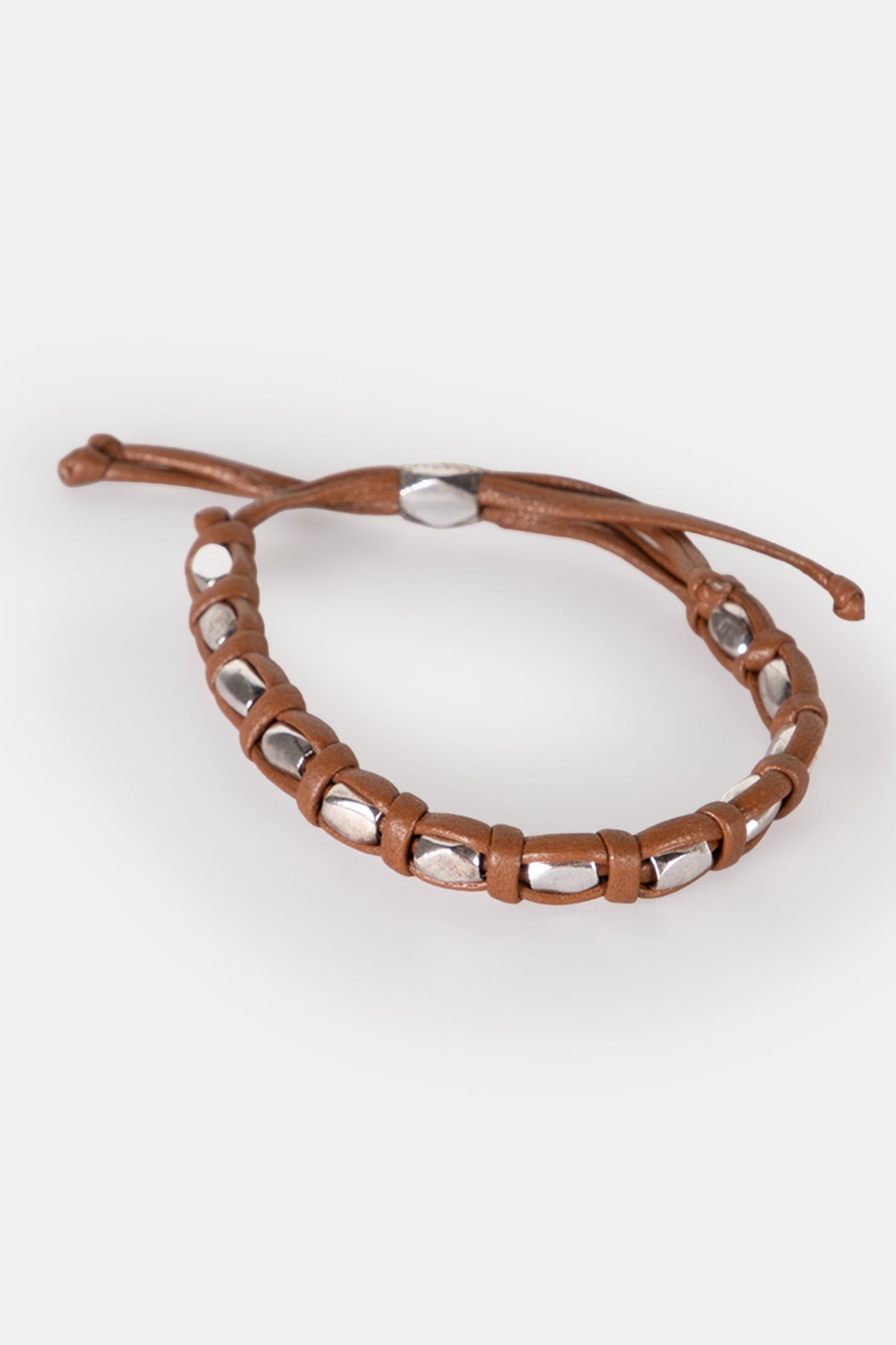 BRACELET BIJOUX COGNAC SILVER 1