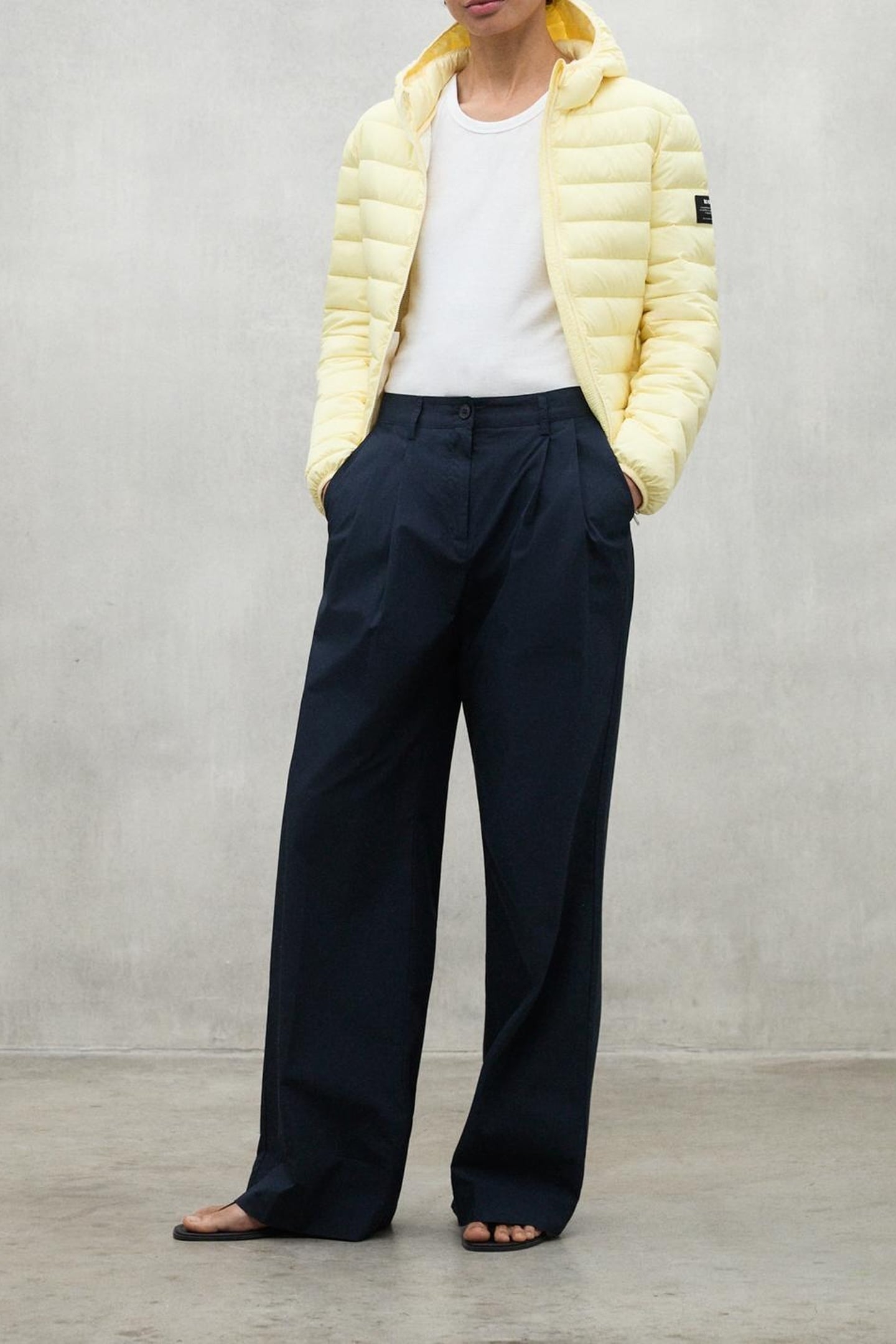 ATLANTICALF JACKET PALE YELLOW 2