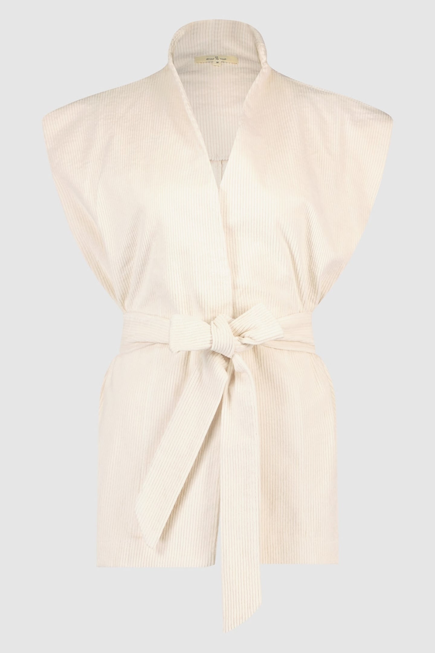 GIRLS NORI GILET VANILLA ICE 1