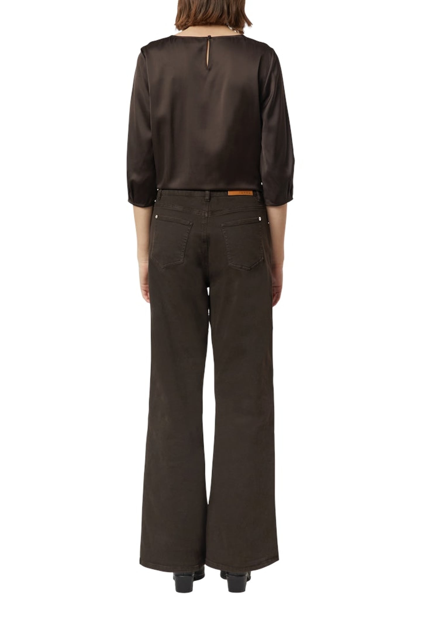 COMMA BLOUSES BROWN 3