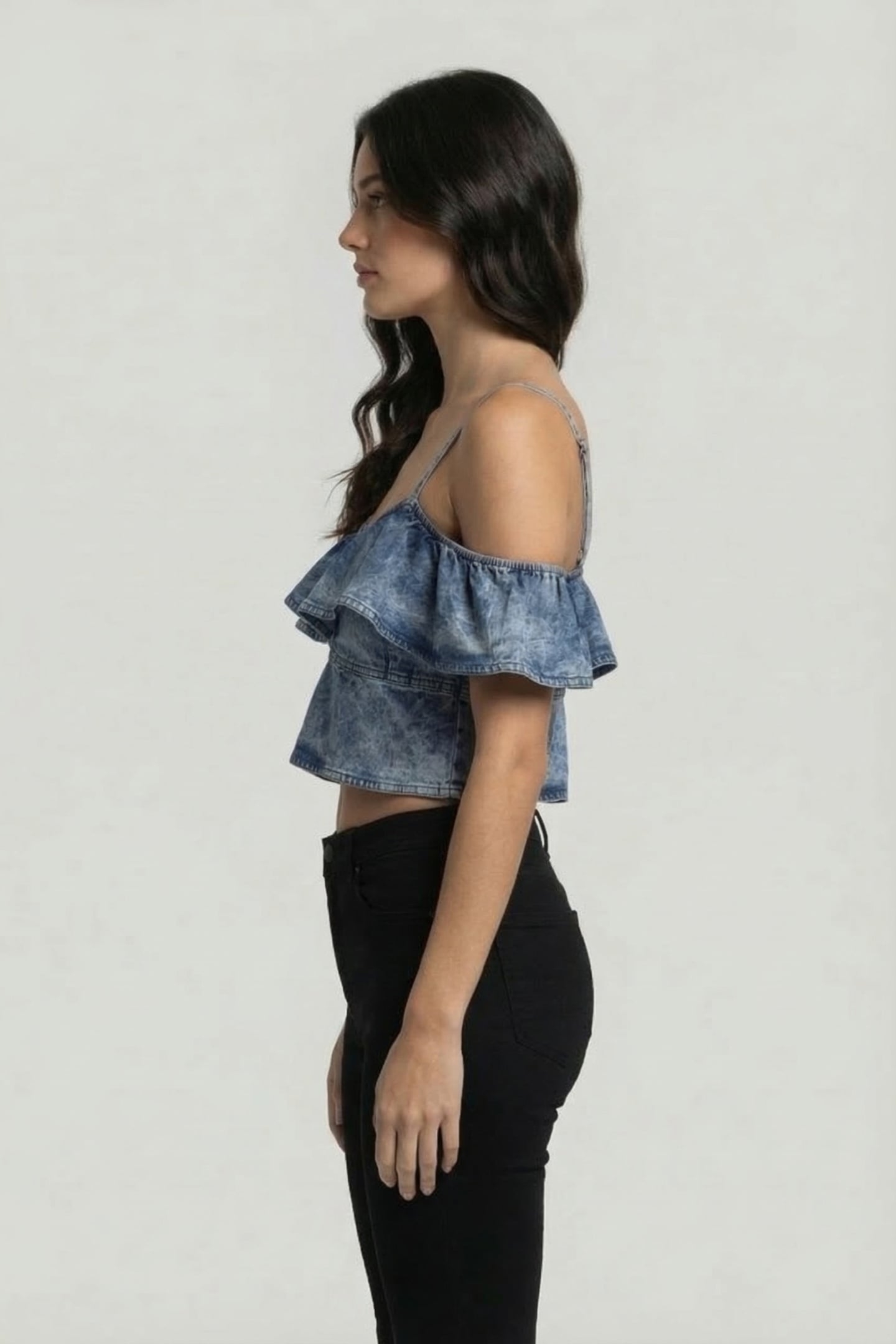 VOLOTEO BLOUSE BLUE 3