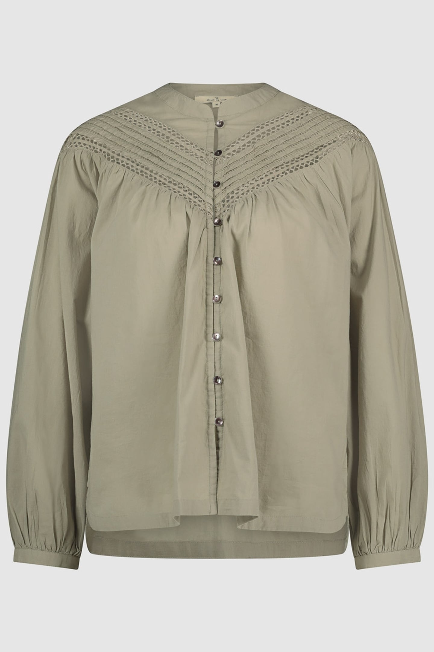 TRIXIE BLOUSE SILVER SAGE 1