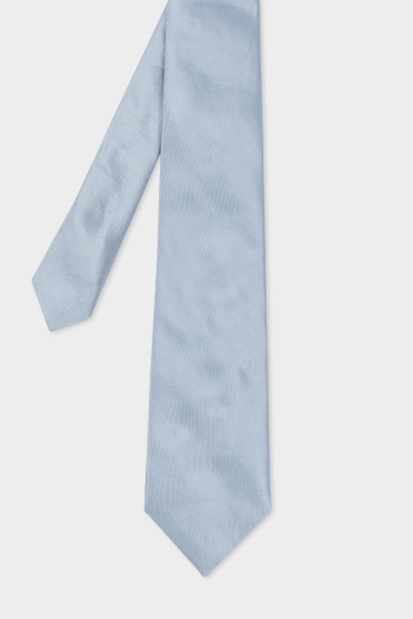 TIE PLAIN SILK NEW LIGHT BLUE 2