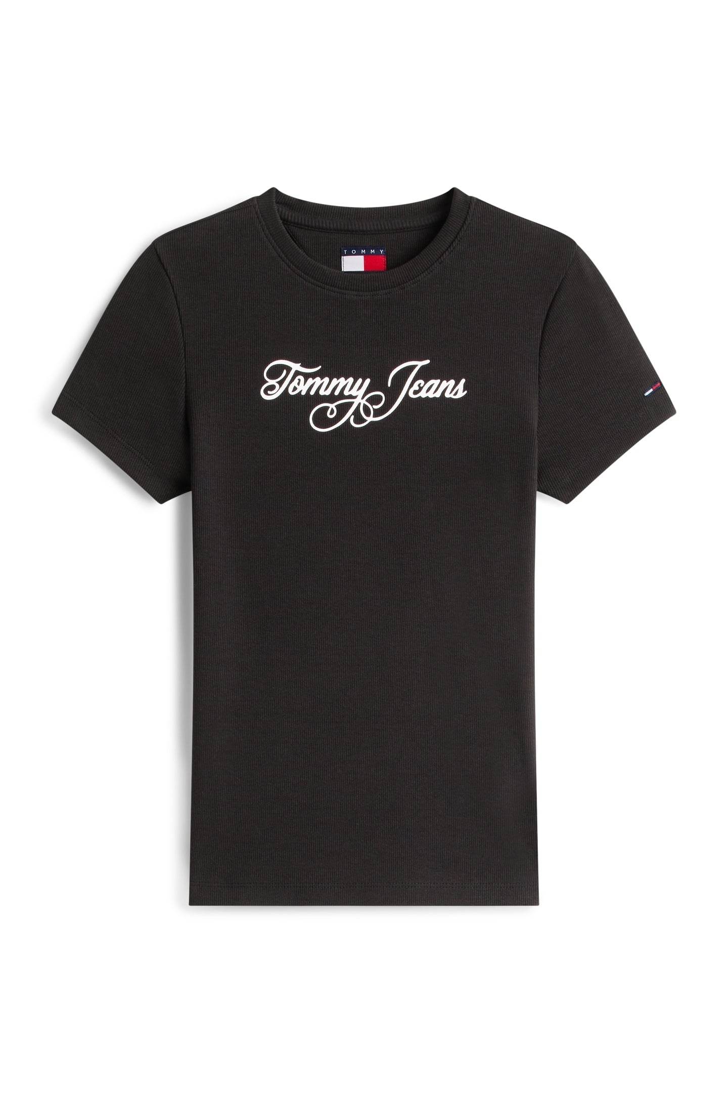 SLIM ESSENTIAL LOGO T-SHIRT BLACK 2