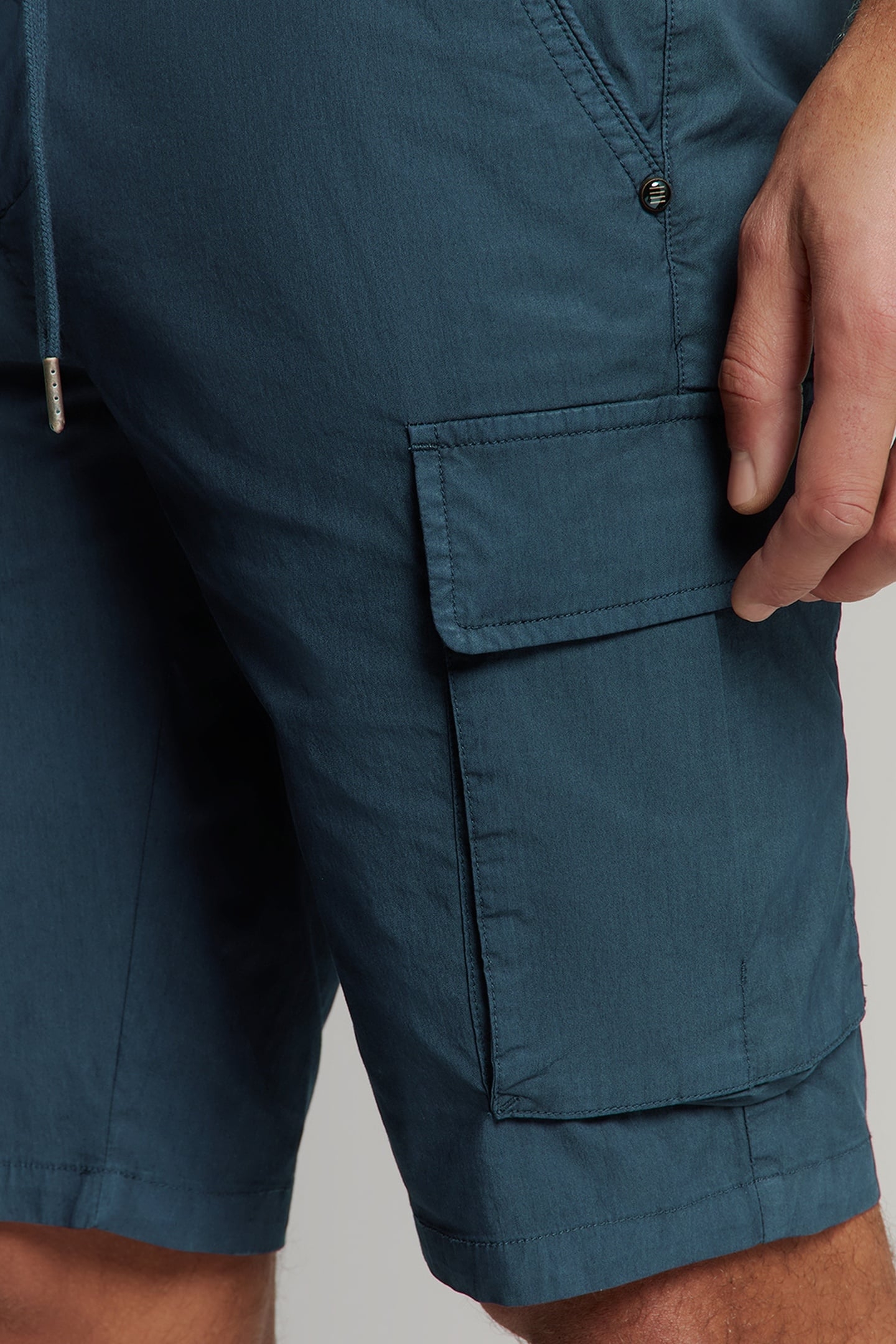 SHORT STRETCH CARGO GARMENT DYED NIGHT 4