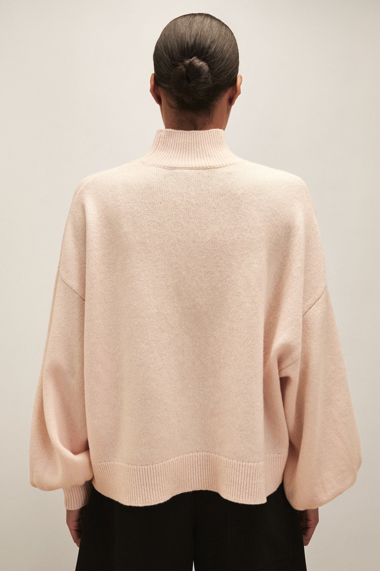 BATWING JUMPER BLUSH PINK 2