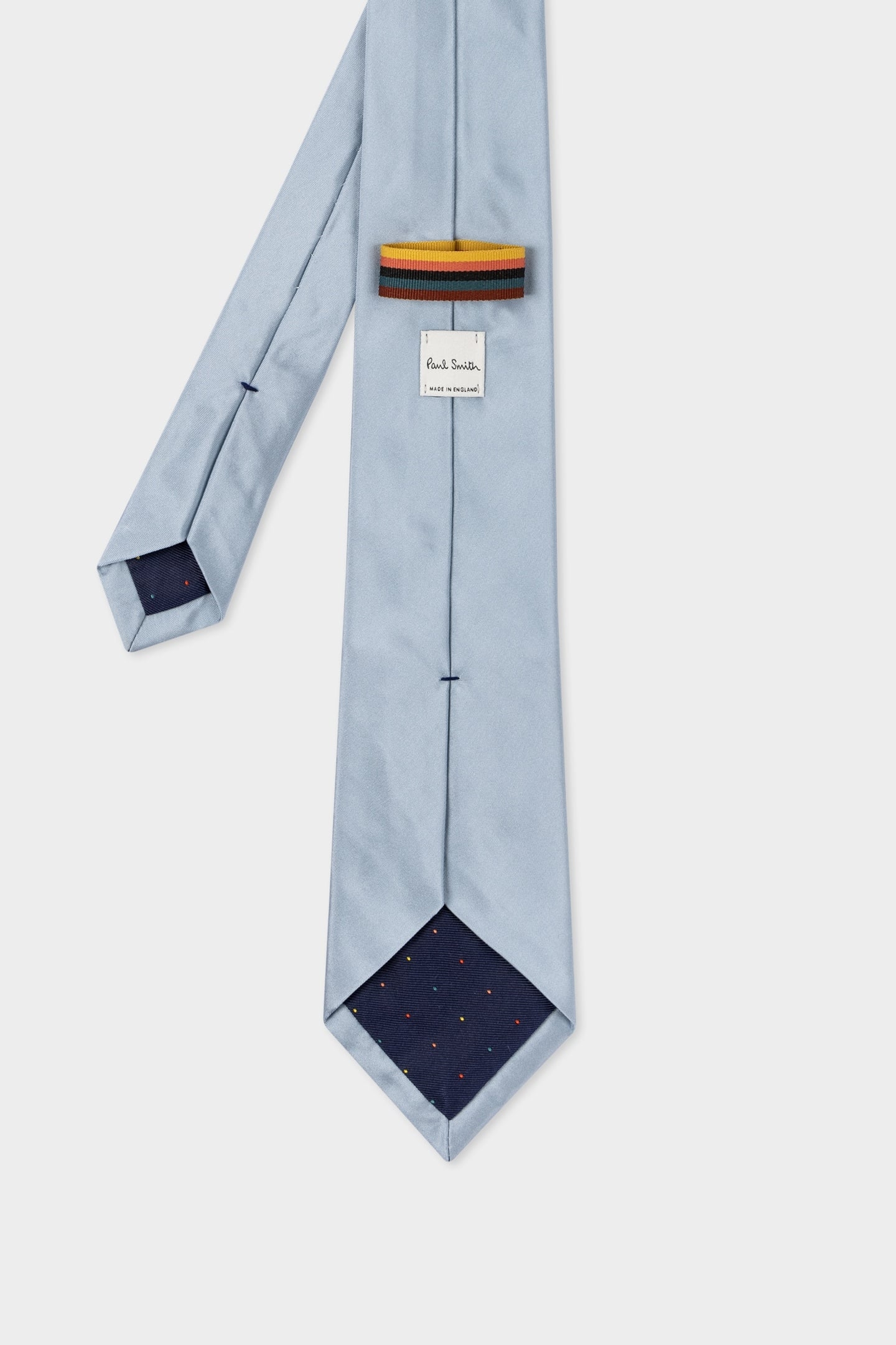 TIE PLAIN SILK NEW LIGHT BLUE 4