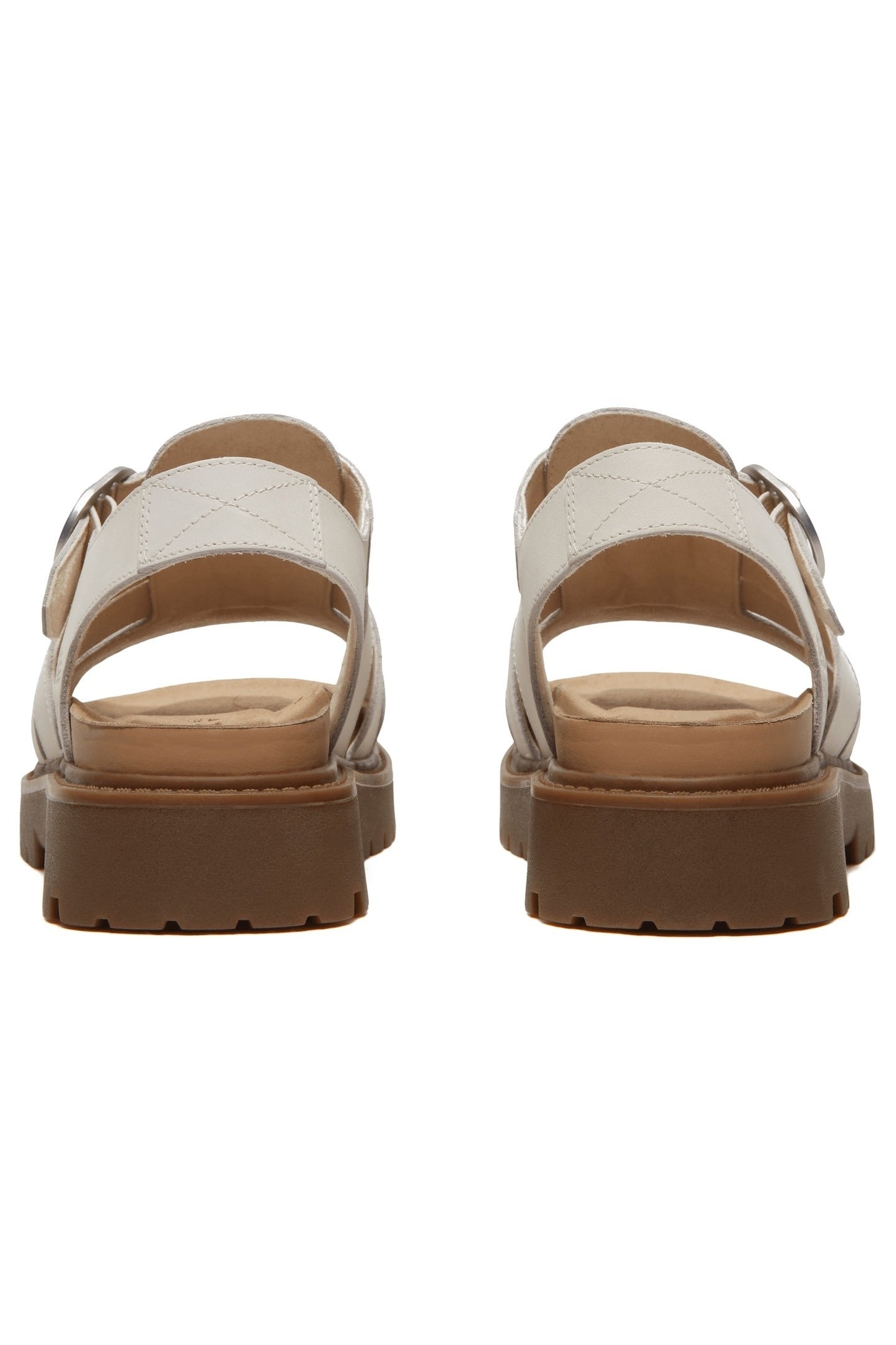 CLAIREMONT WAY FISHERMAN SANDAL NATURAL NUBUCK 8