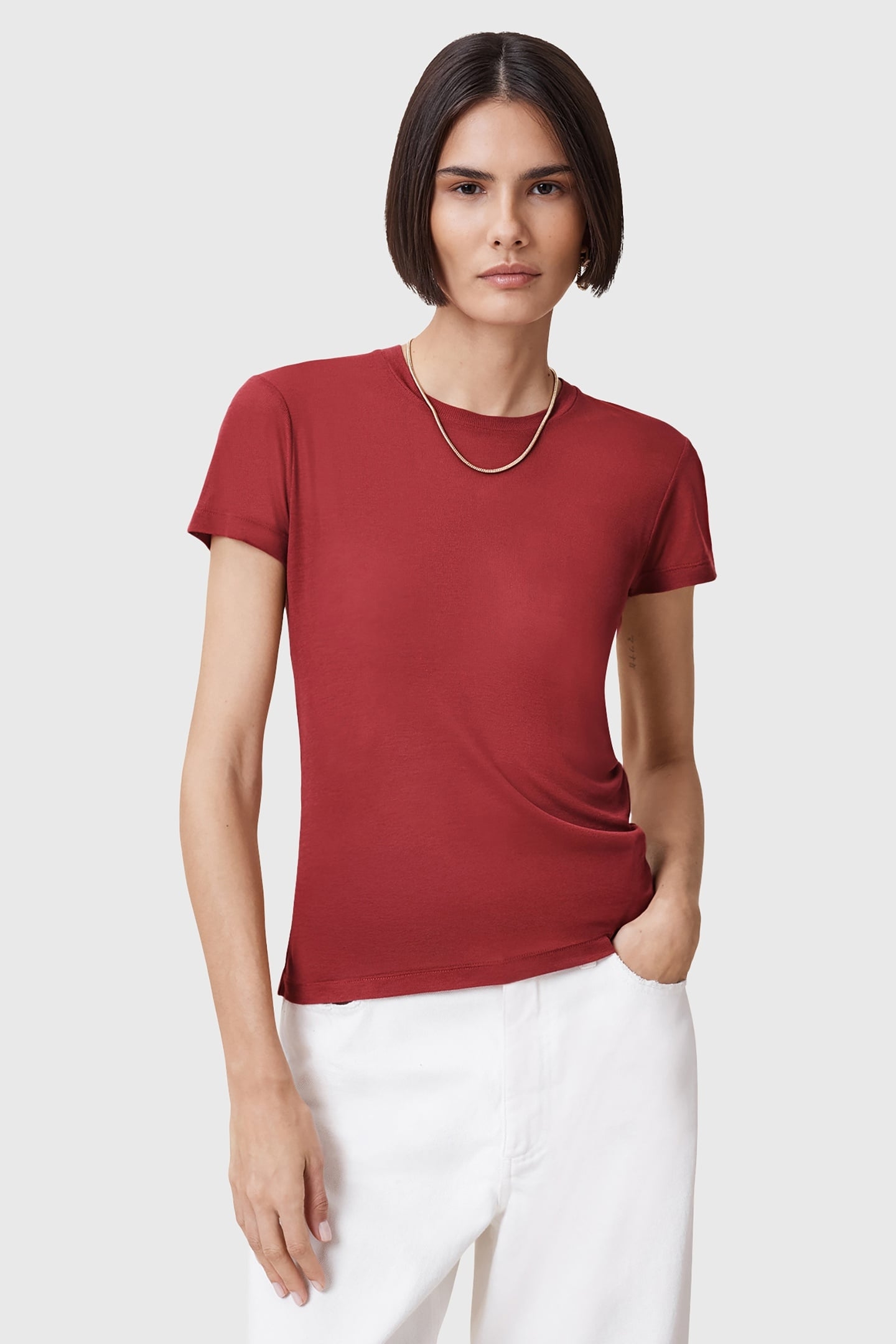 JUNE TEE ROSEWOOD RED 4