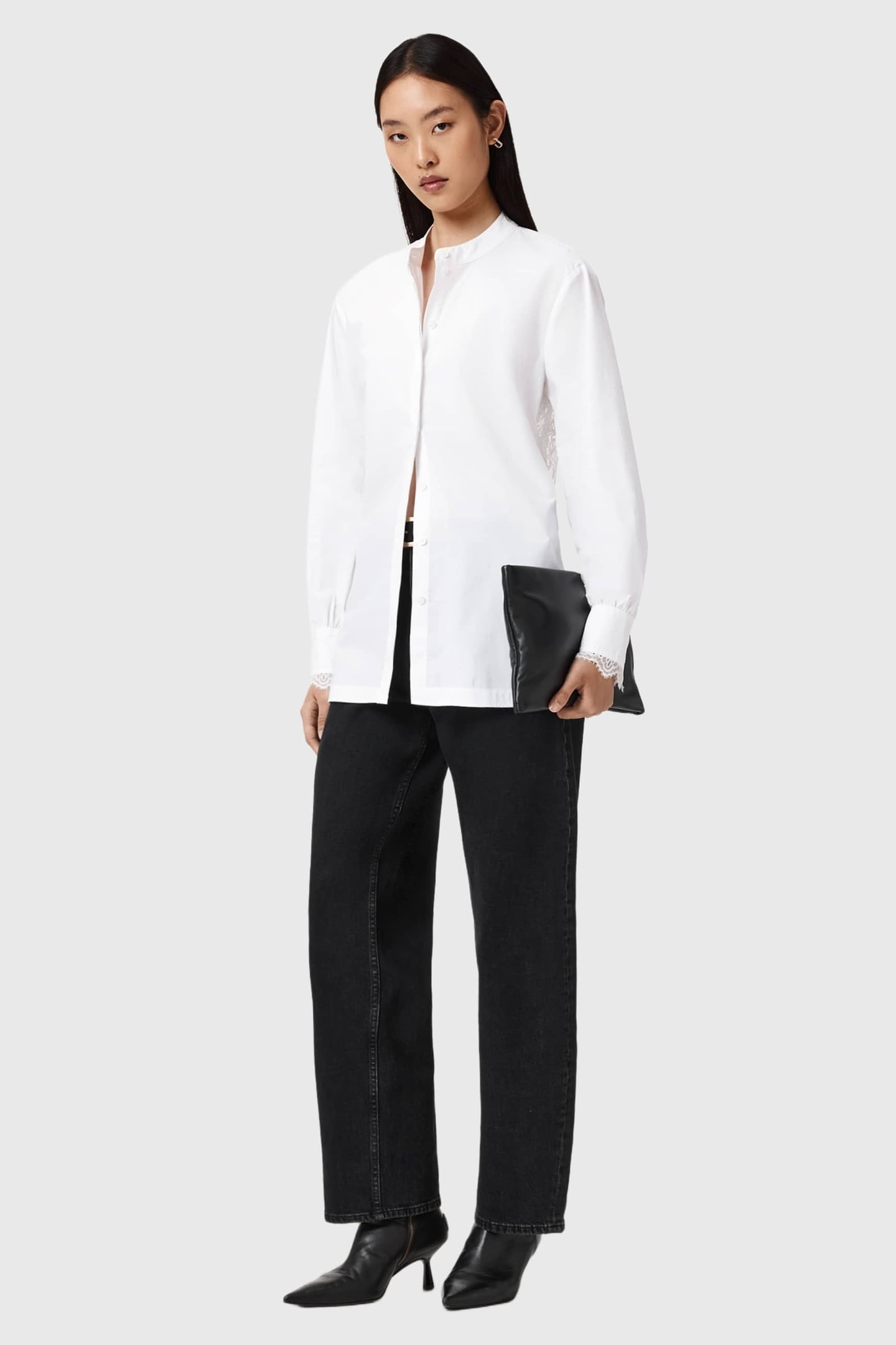 ETHEL LACE SHIRT WHITE 1