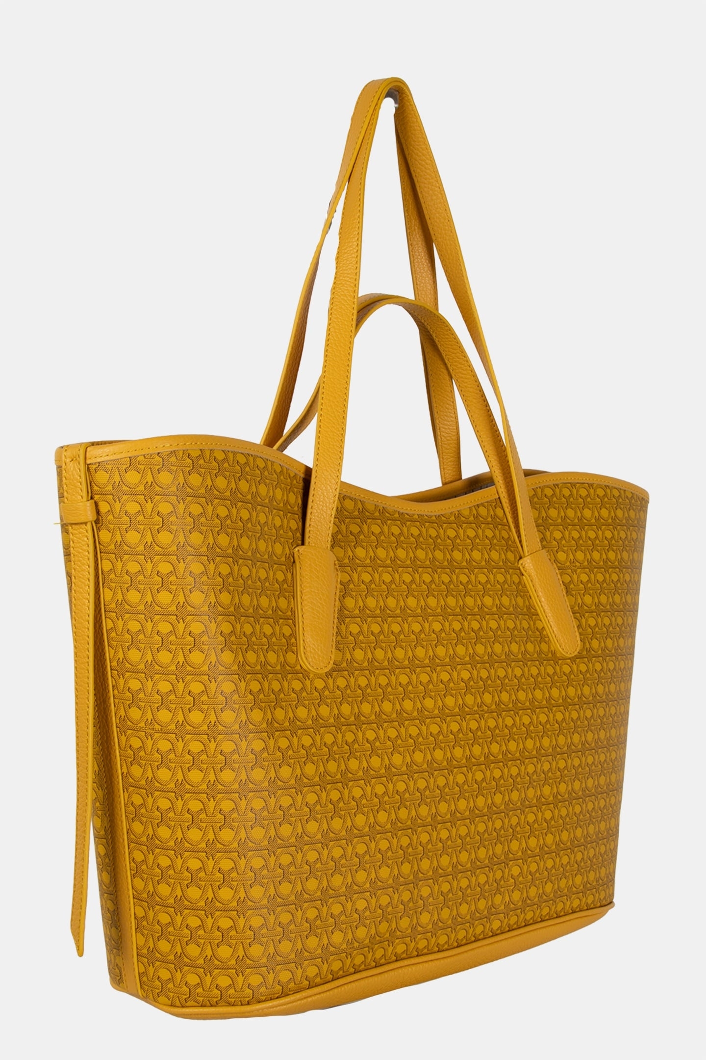 LARGE TOTE BAG IN MUSTARD YELLOW 3
