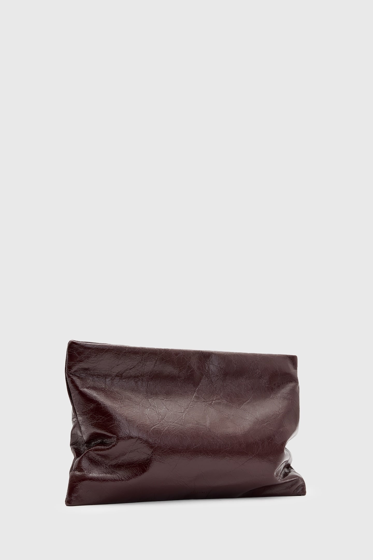 BETTINA CLUTCH BURNT RED 3