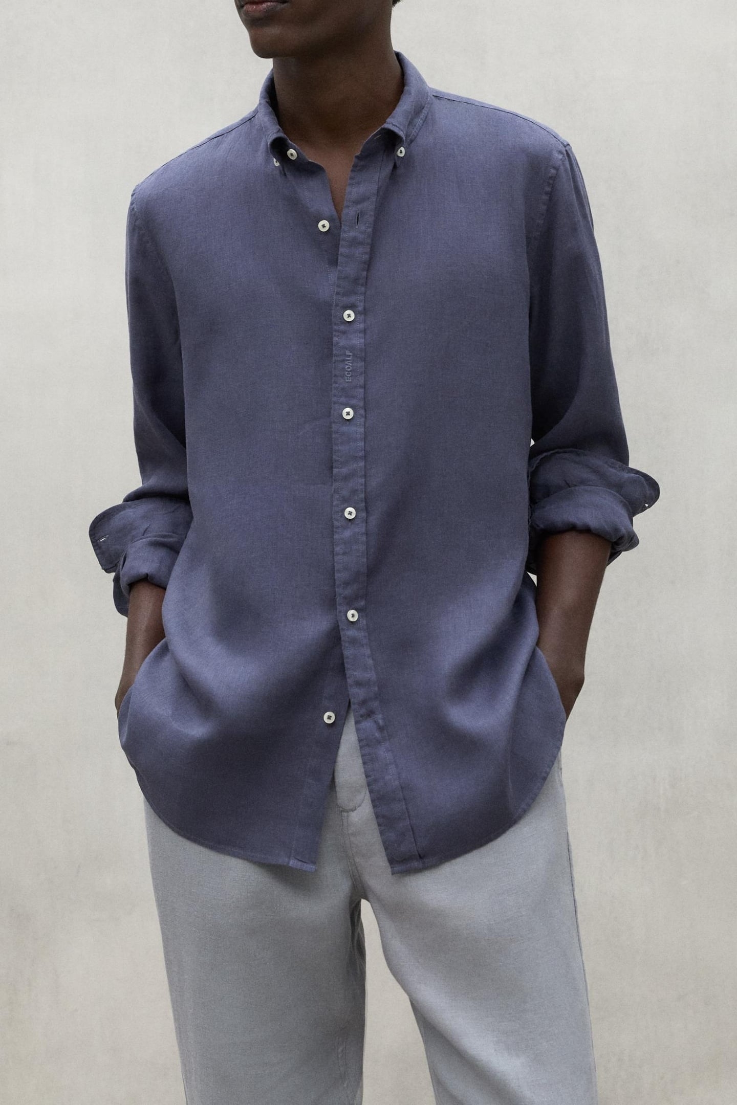 MALIBUALF SHIRT LIGHT INDIGO 1