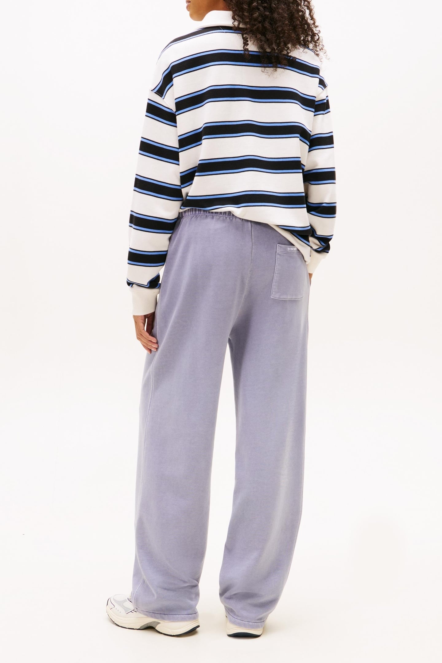 WIDE LEG SWEATPANTS PERIWINKLE DUSK 3