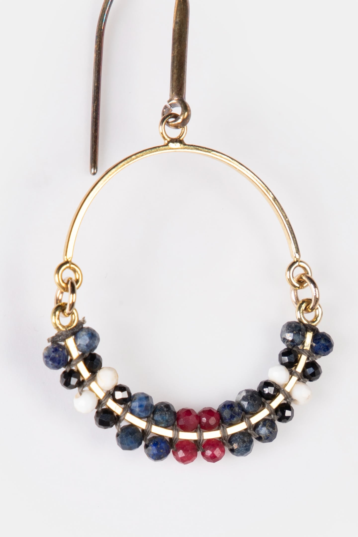 EARRINGS BIJOUX NAVY 3