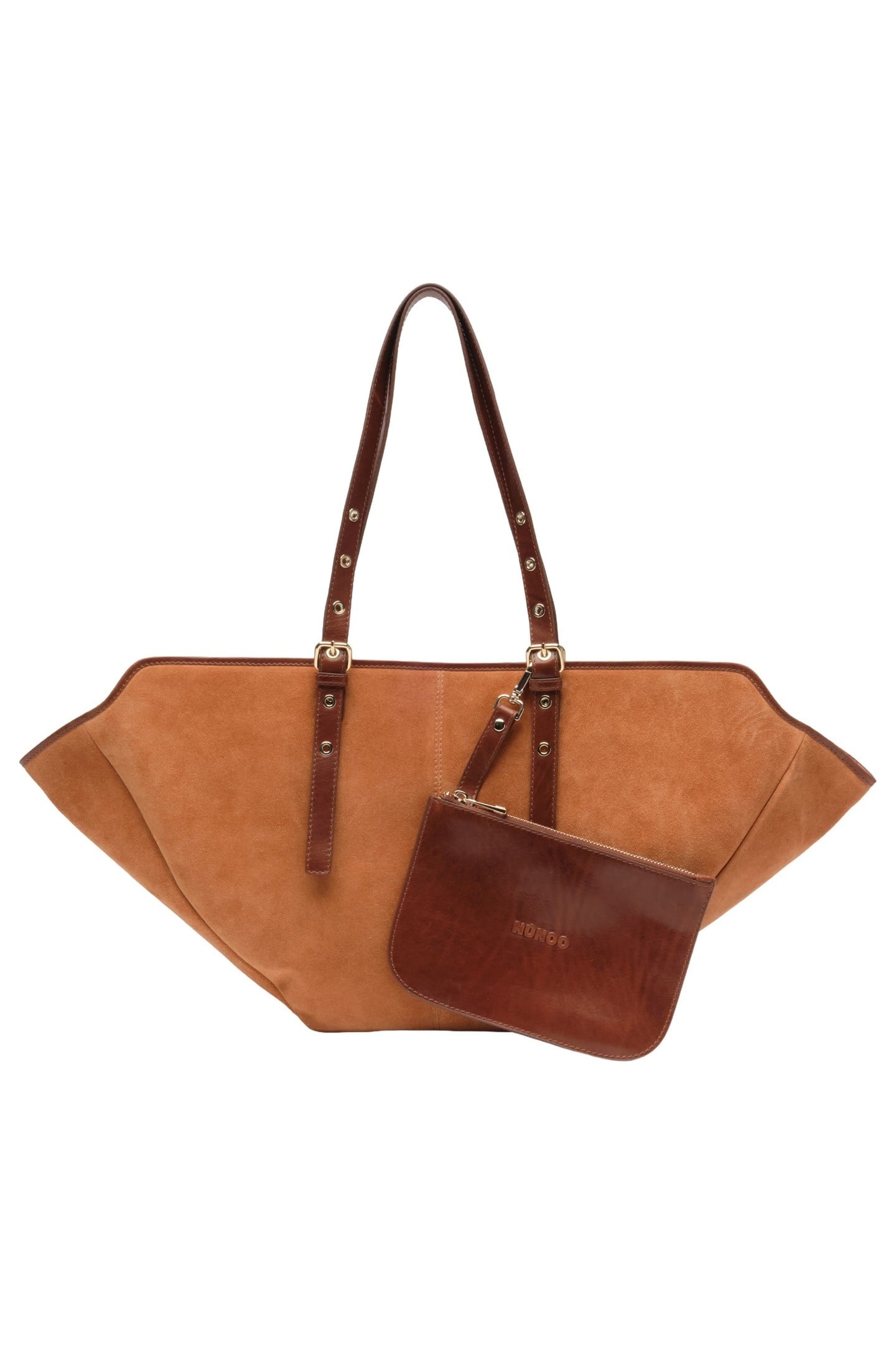 NORA SUEDE TOFFEE W. GOLD 2