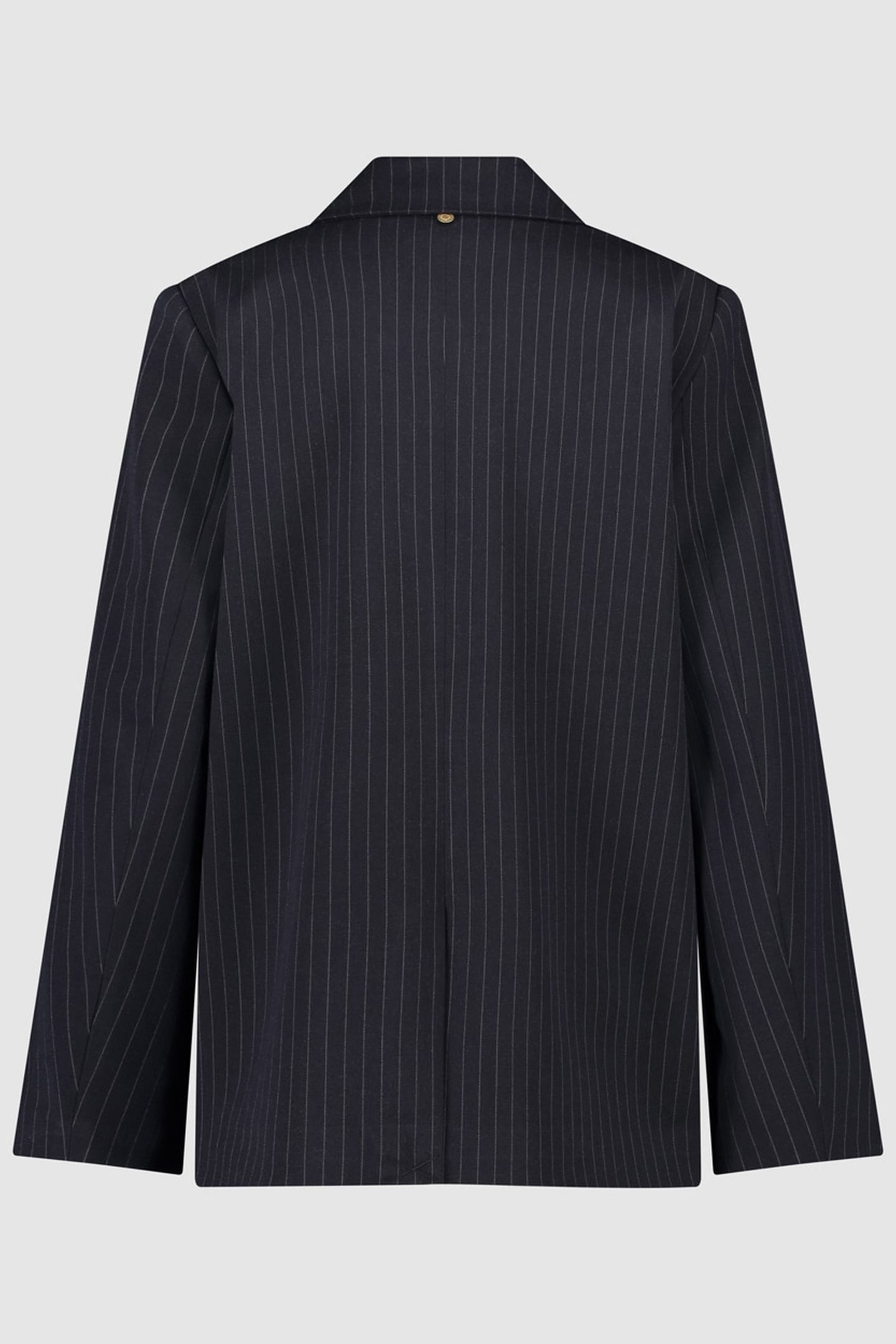 GIRLS NORA BLAZER DARK BLUE STRIPE 2