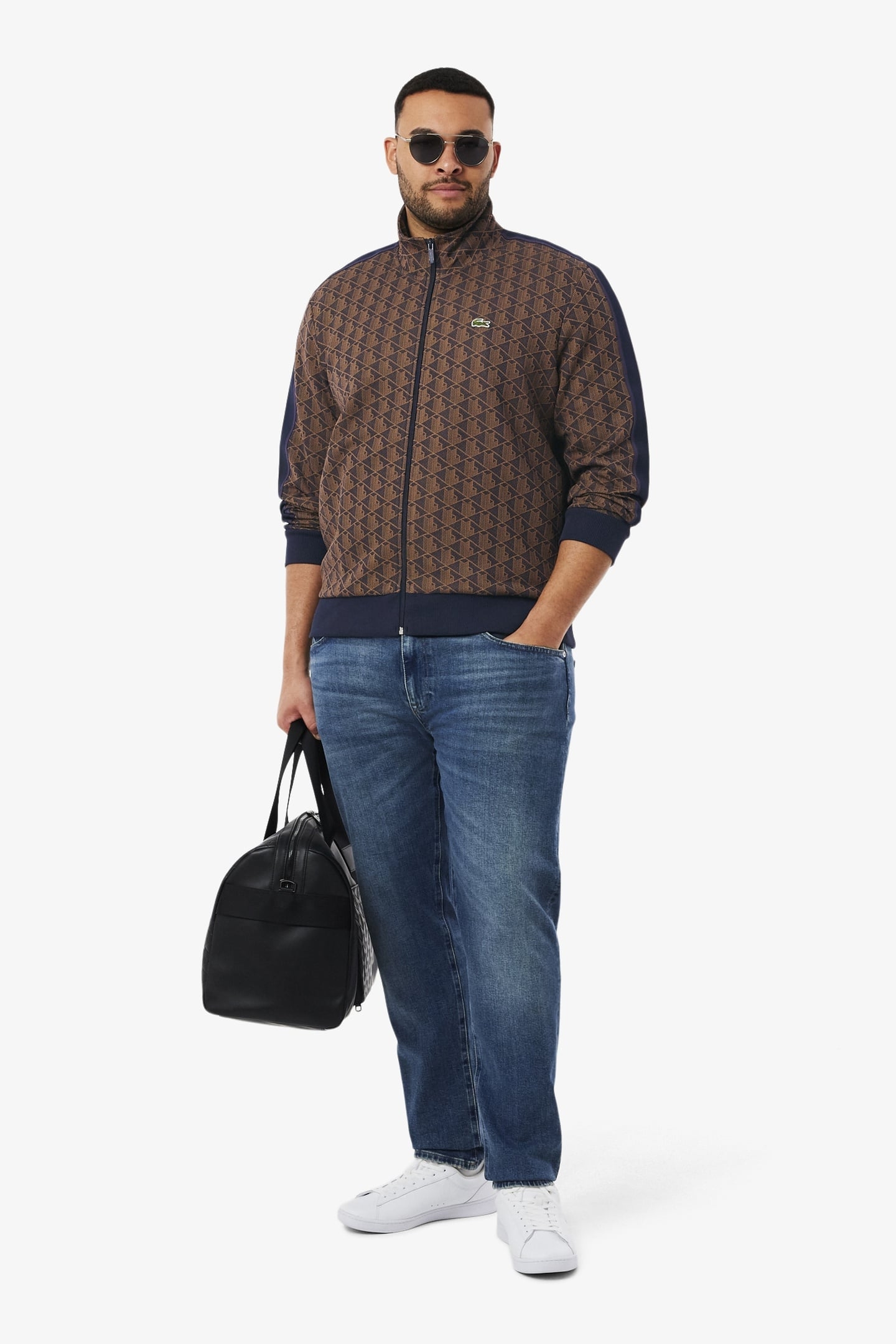 SWEATSHIRT VELVET/DATE BROWN 1