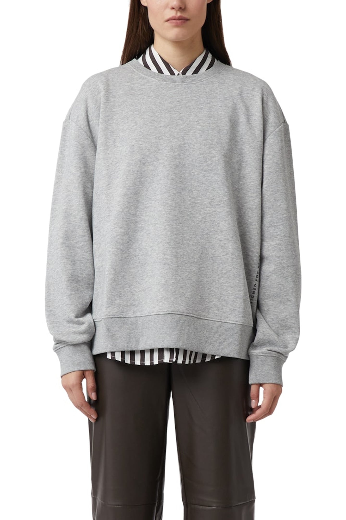 COMMA SWEATERS LIGHT GREY 1