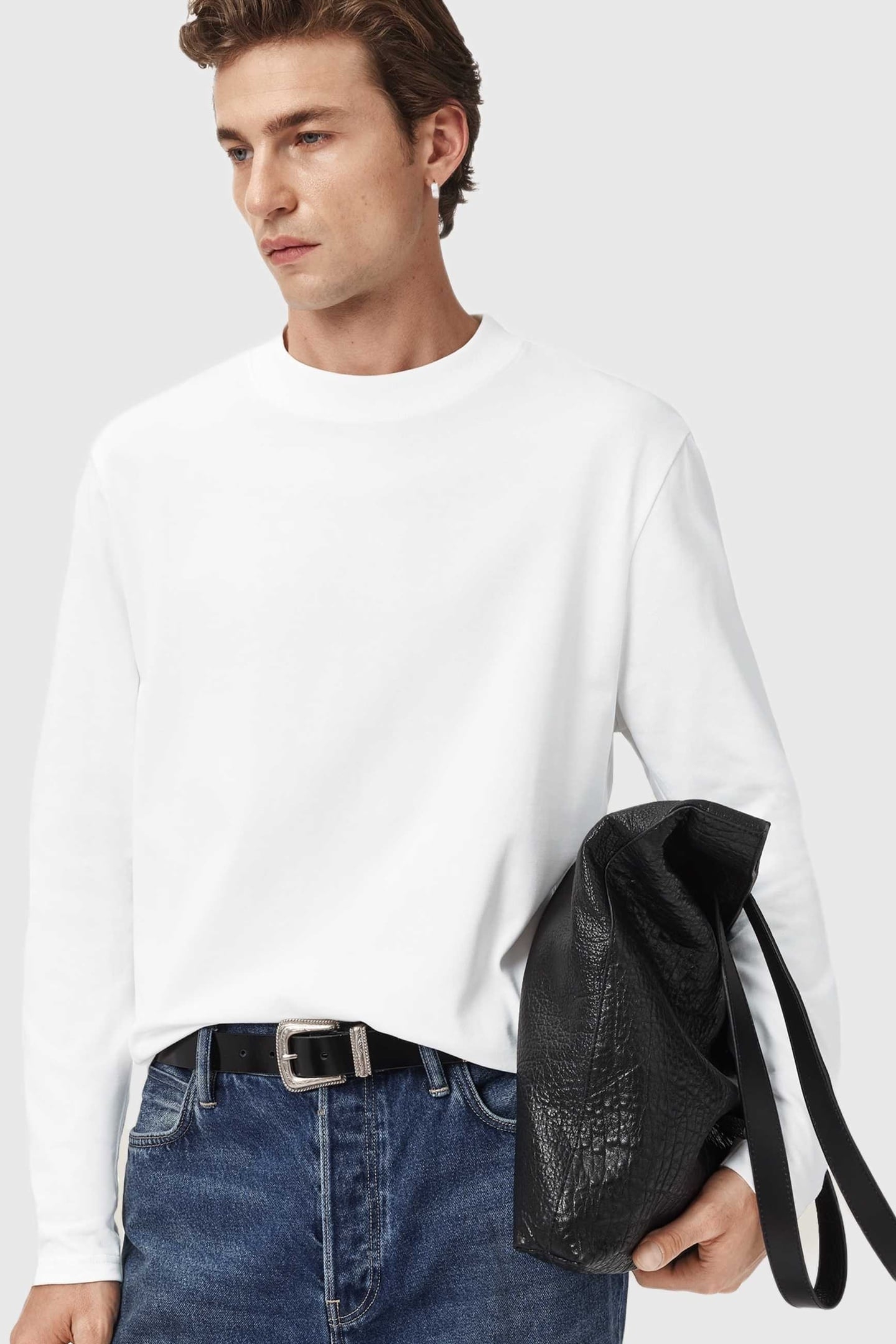 NERO LS CREW CHALK WHITE 5