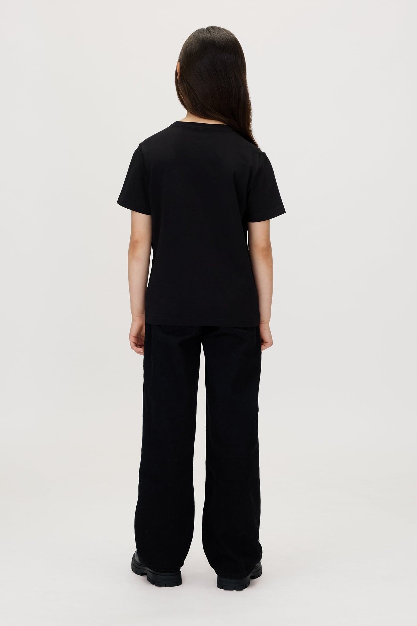 UNISEX SMALL MONOLOGO SS TEE CK BLACK 5