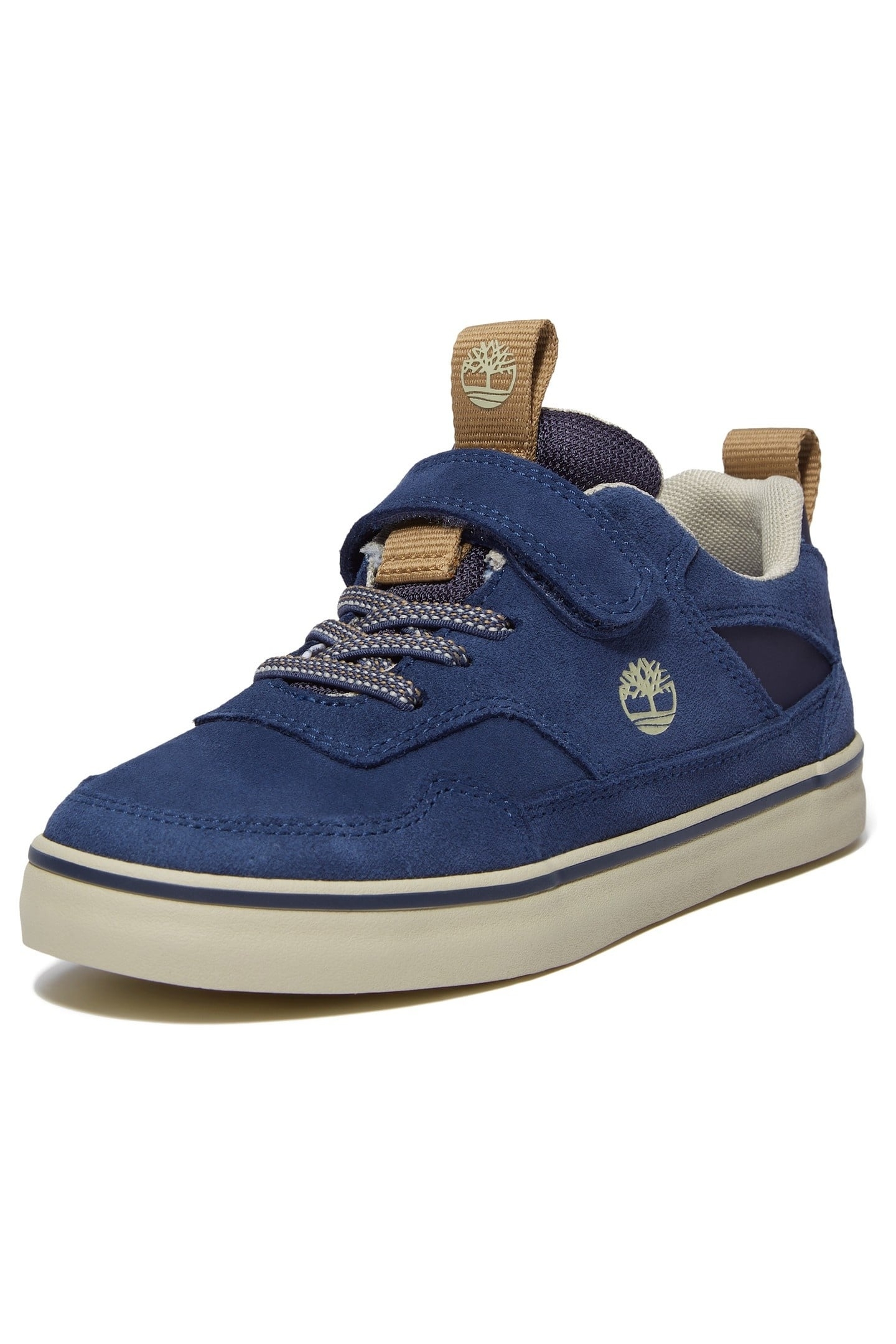 STONE JUMP LOW HOOK & LOOP SNEAKER DARK BLUE SUEDE 3