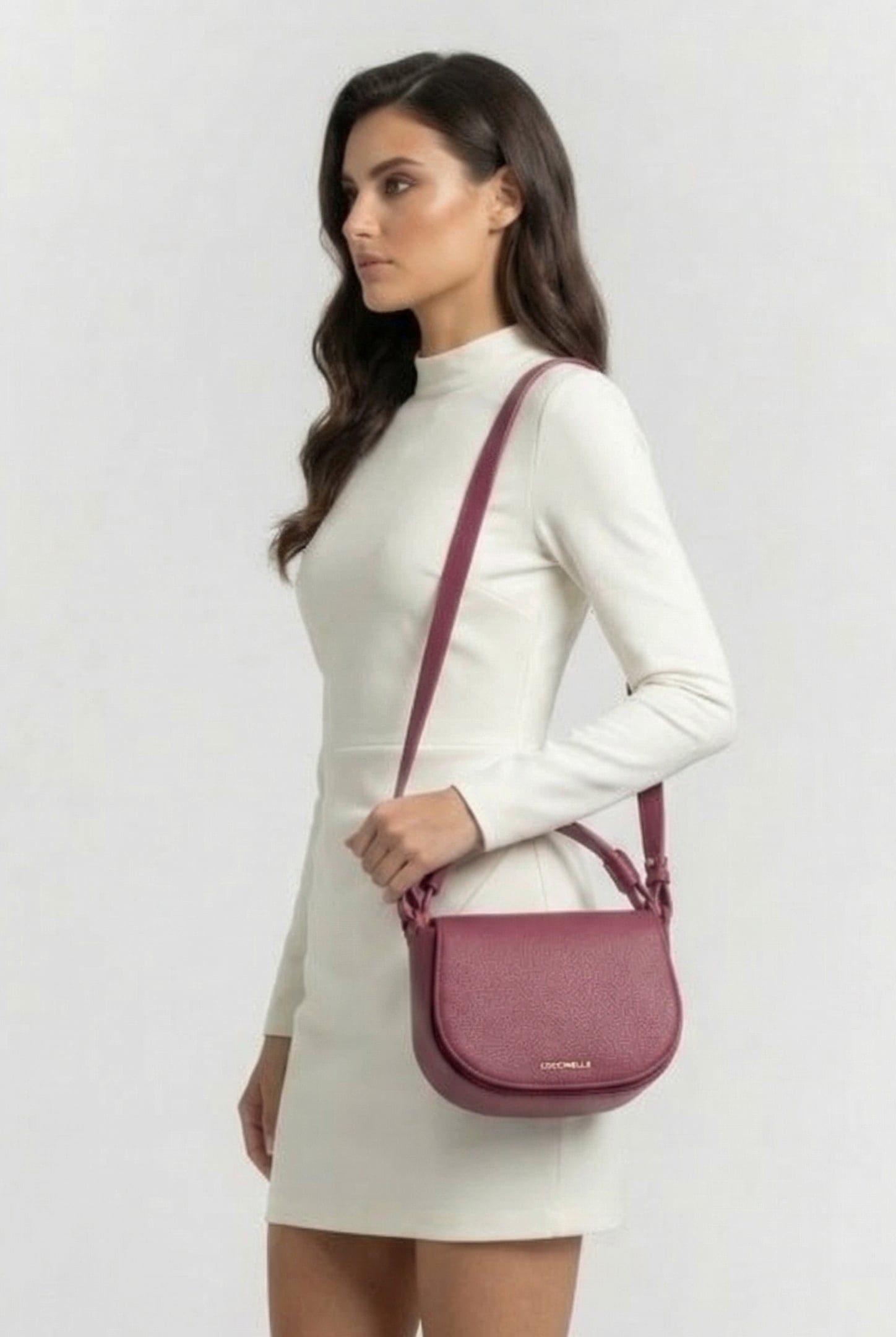MINI CROSS BODY IN GRAINED LEATHER 1