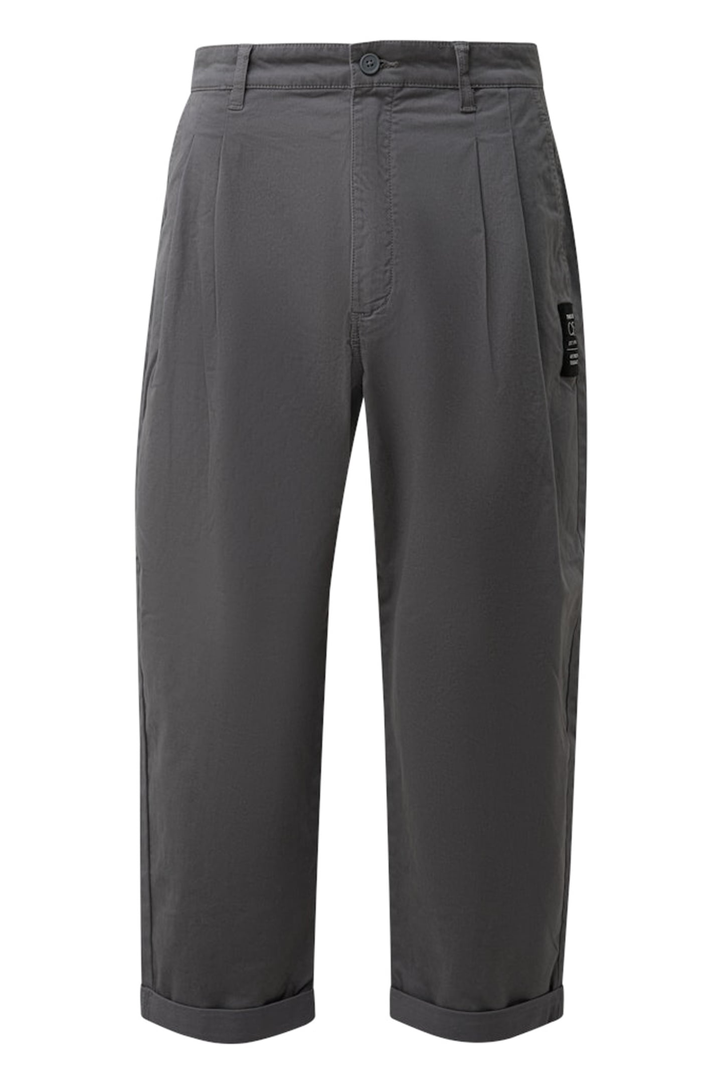 S.OLIVER-QS PANTS GREY/BLACK 4