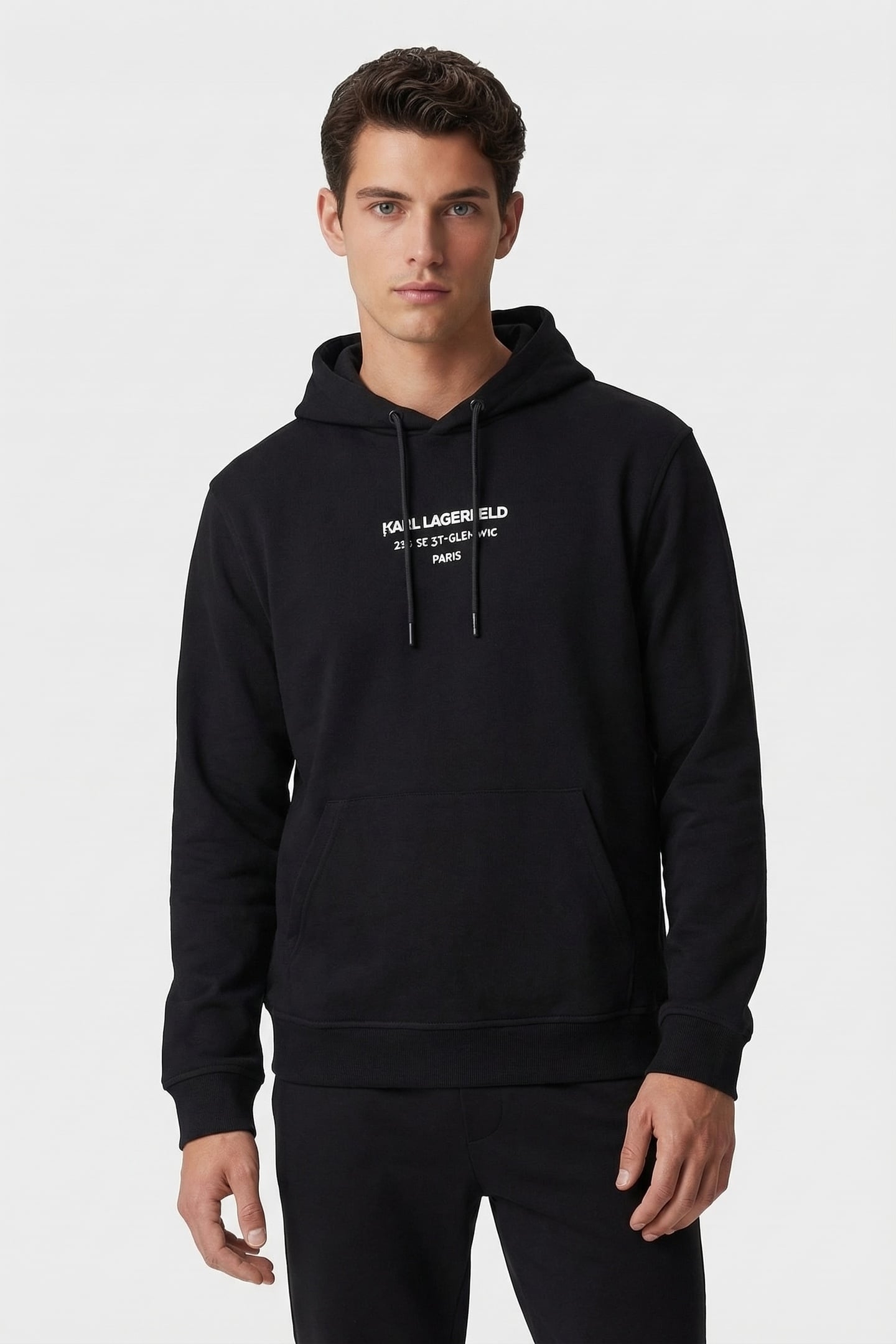 BLACK SWEAT HOODY 1