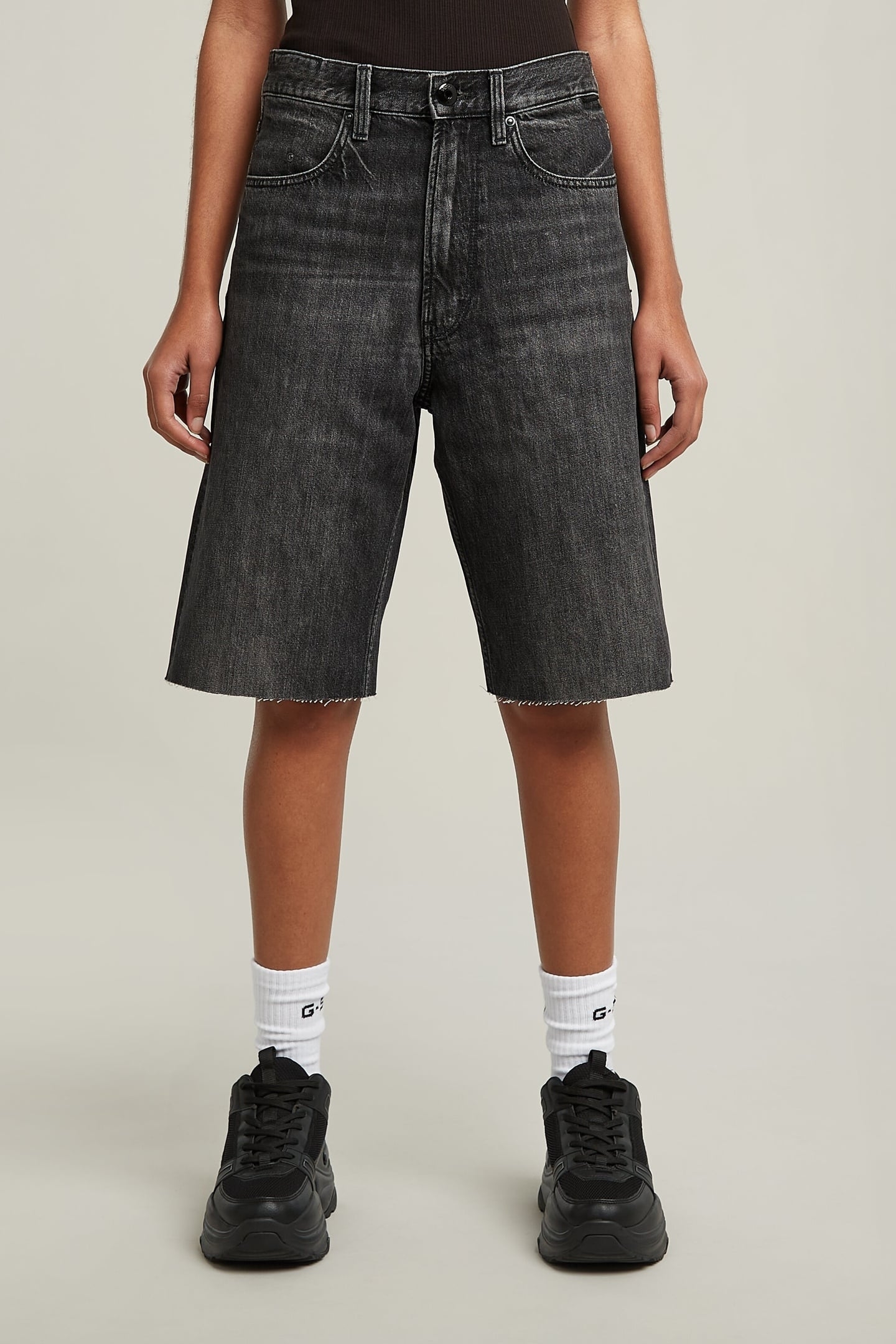 TYPE 96 LOOSE SHORT FADED SCORIA GREY 2