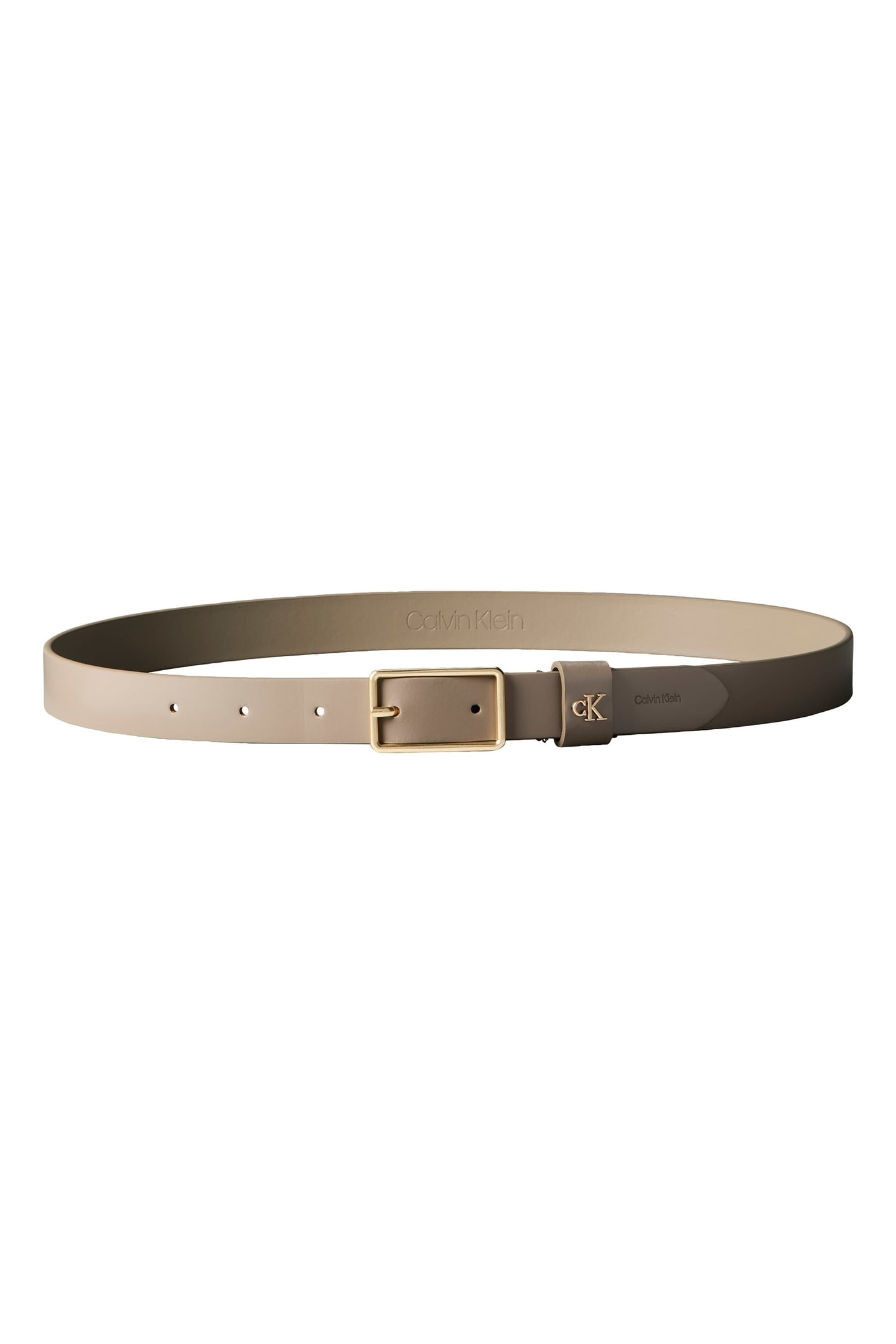SQUARE BUCKLE LOOP 25MM DESERT TAUPE 2