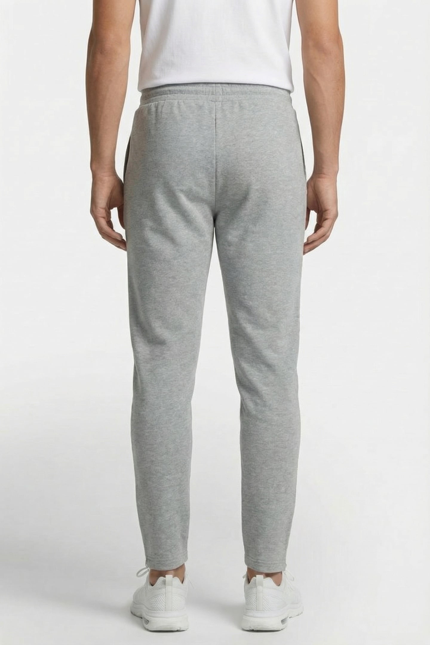 FLY FLEECE TRACKIES MID GREY MARL 2