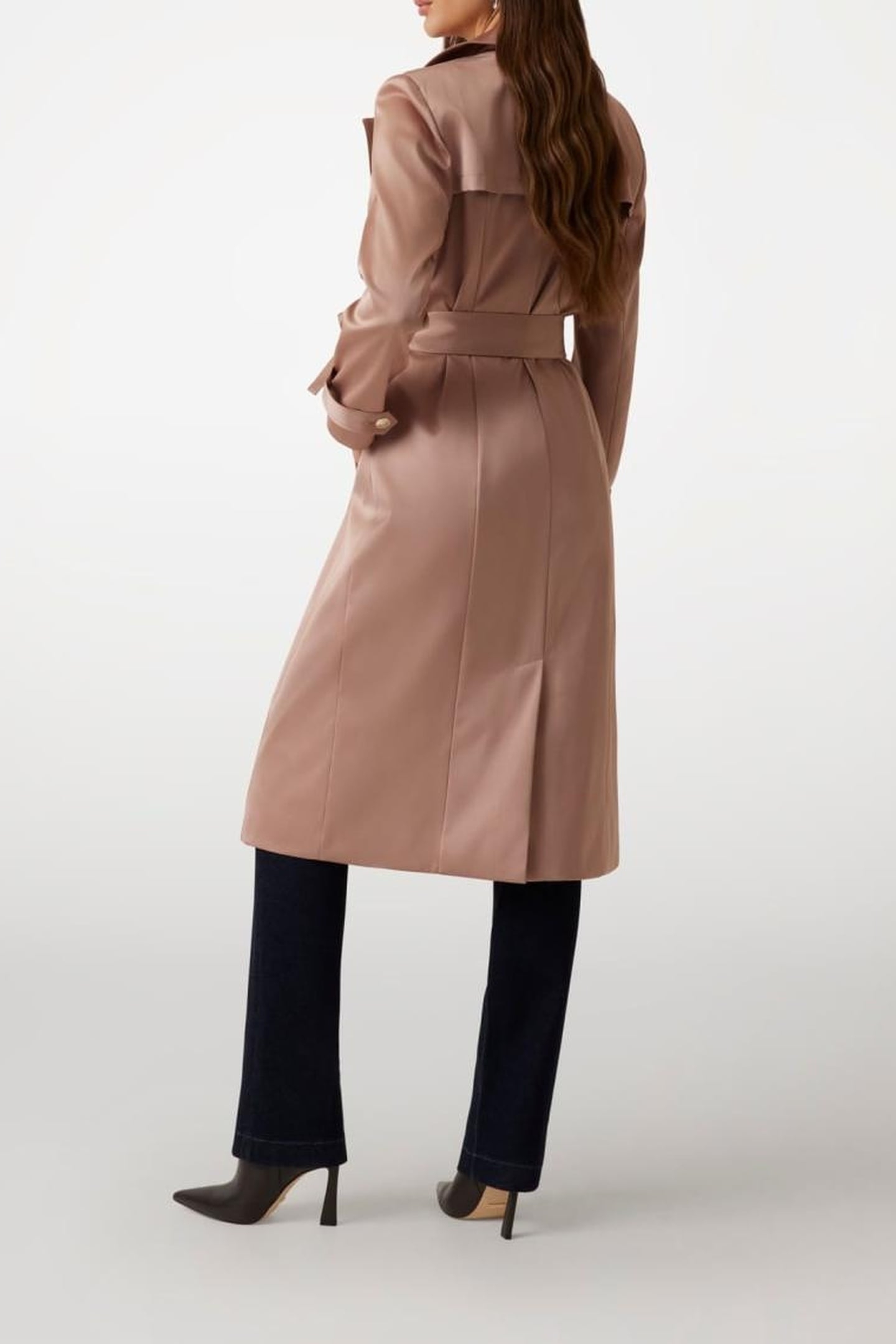 MARCIANO BY GUESS ELEONOR TRENCH BISQUIT SHADE MULTI 3