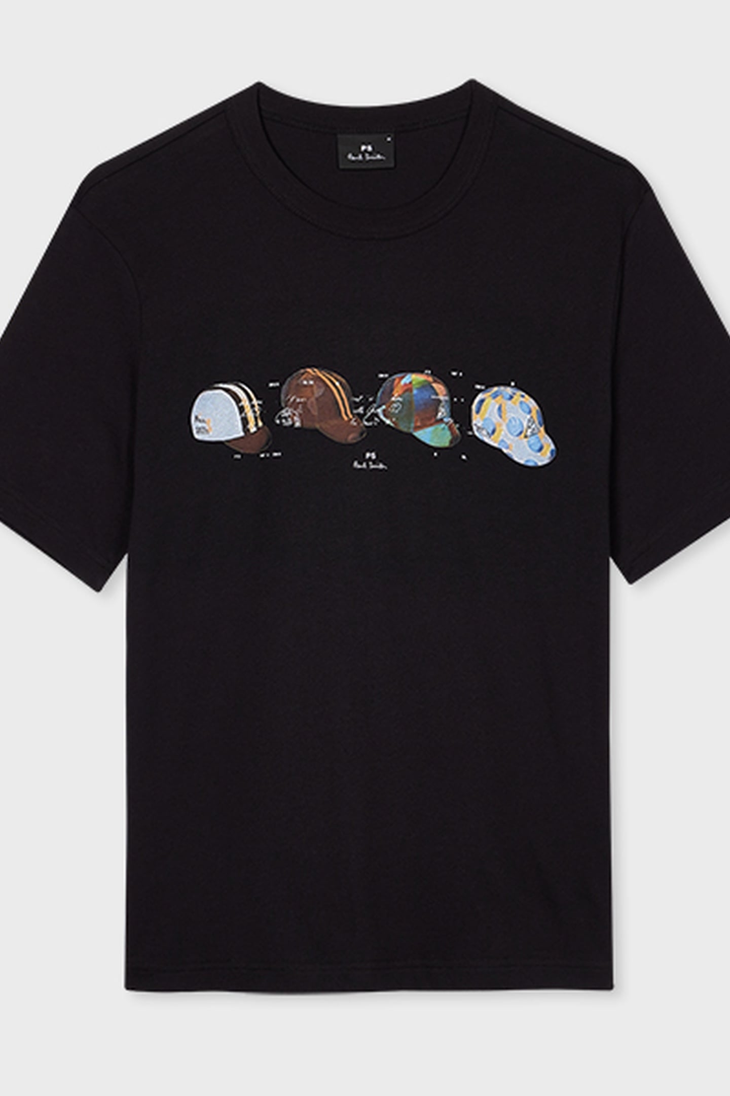 REG FIT T SHIRT CYCLING CAPS BLACK 2