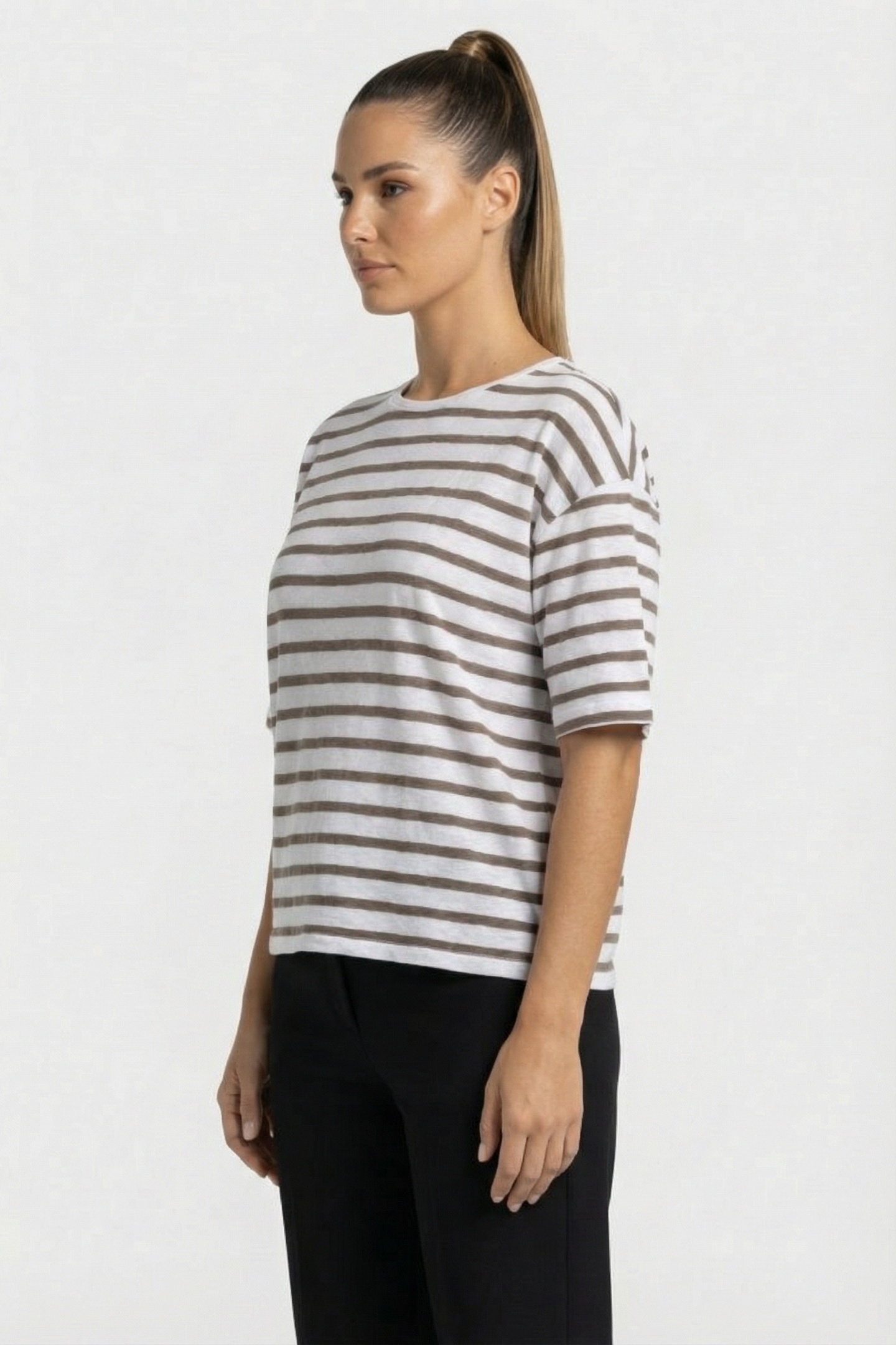 FIKA T SHIRT SEPIA 3