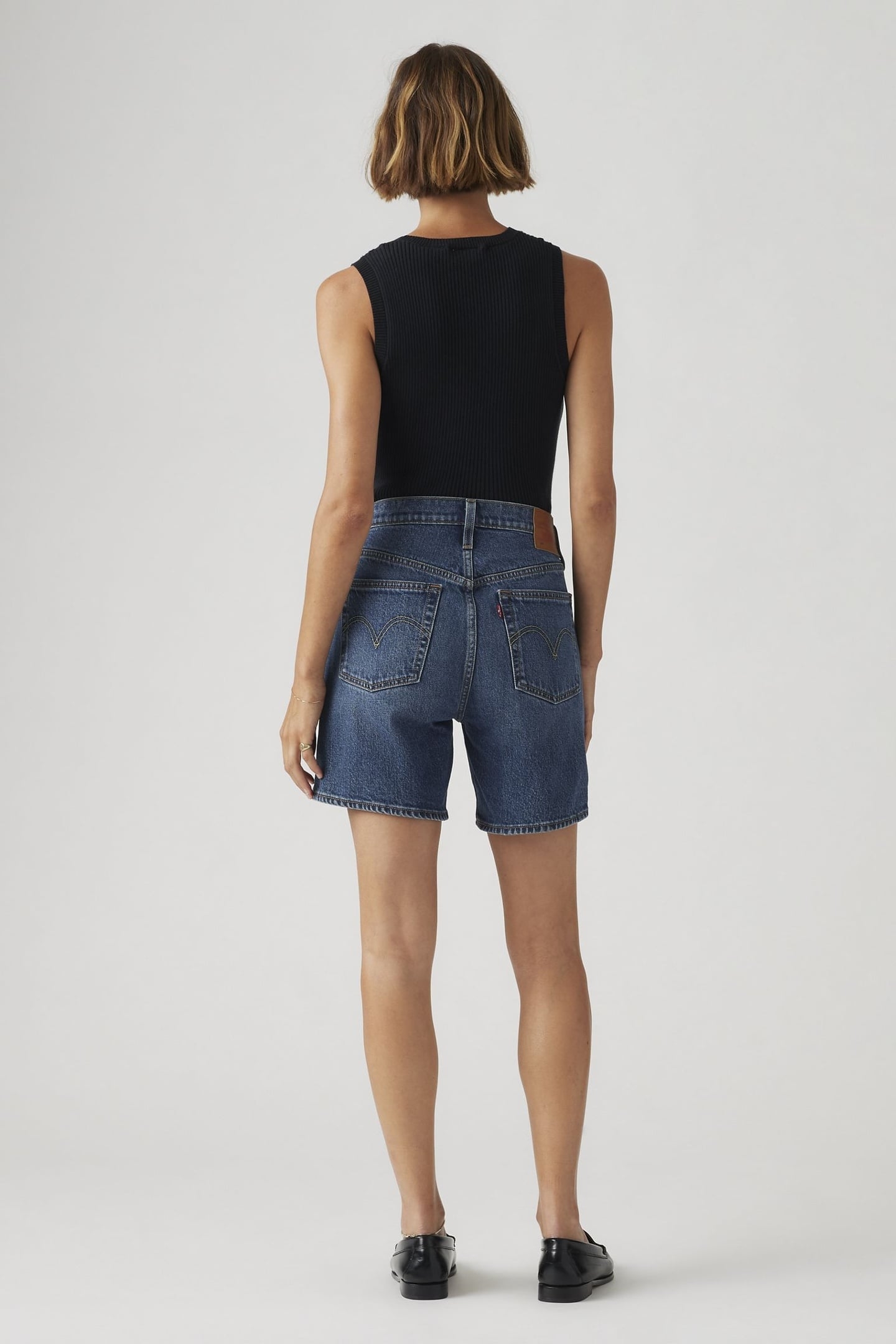 501® MID THIGH SHORTS BLUE 5