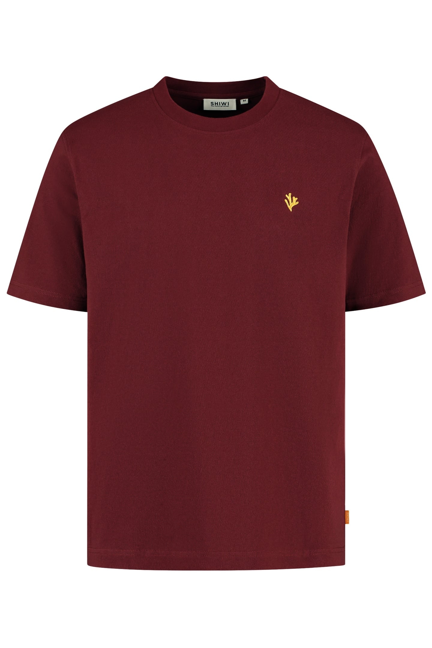 FINN RELAXED T-SHIRT CORAL LOGO RED EARTH 6