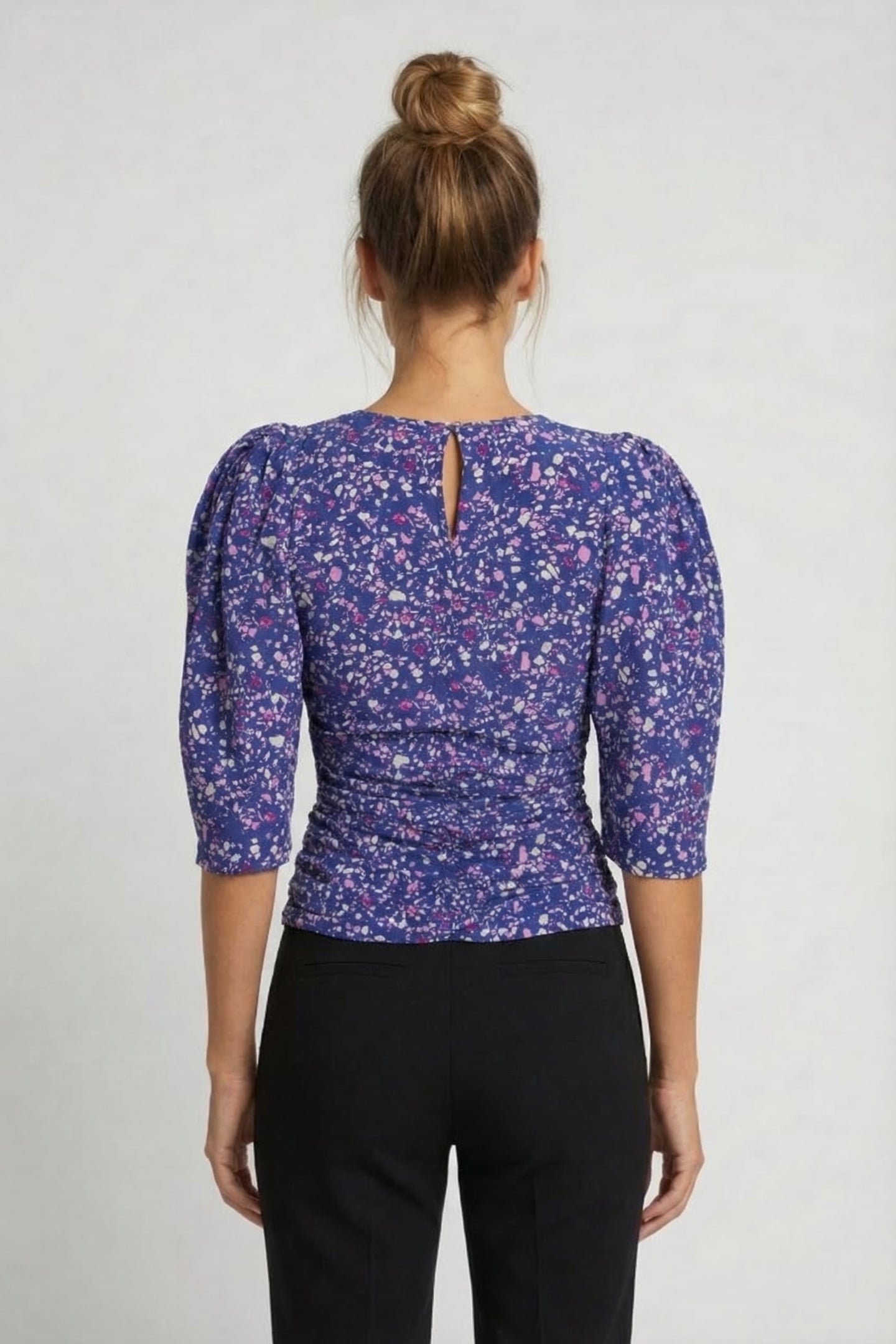 LIDIANE BLOUSE BLUE 2