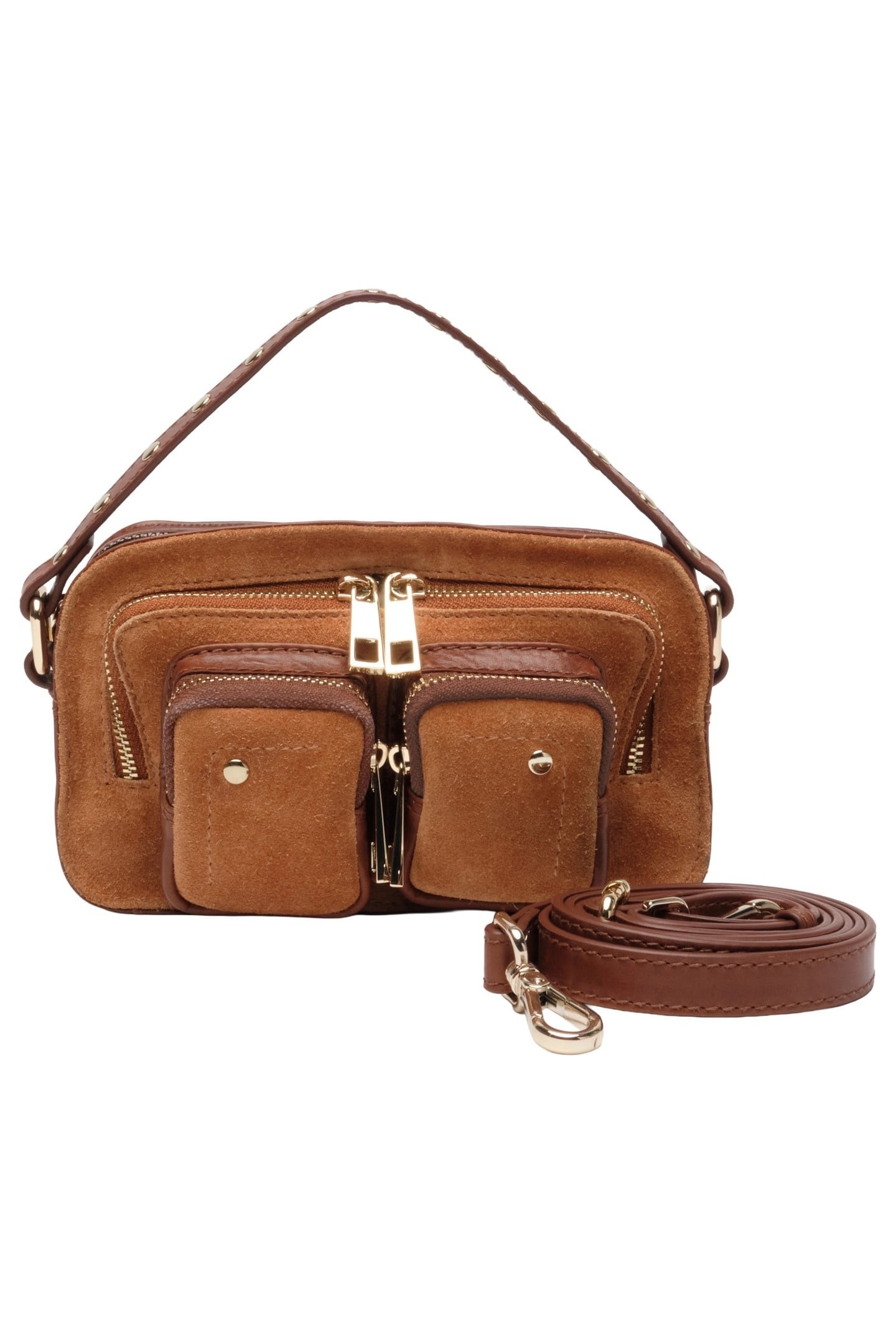 HELENA SUEDE TOFFEE W. GOLD 5