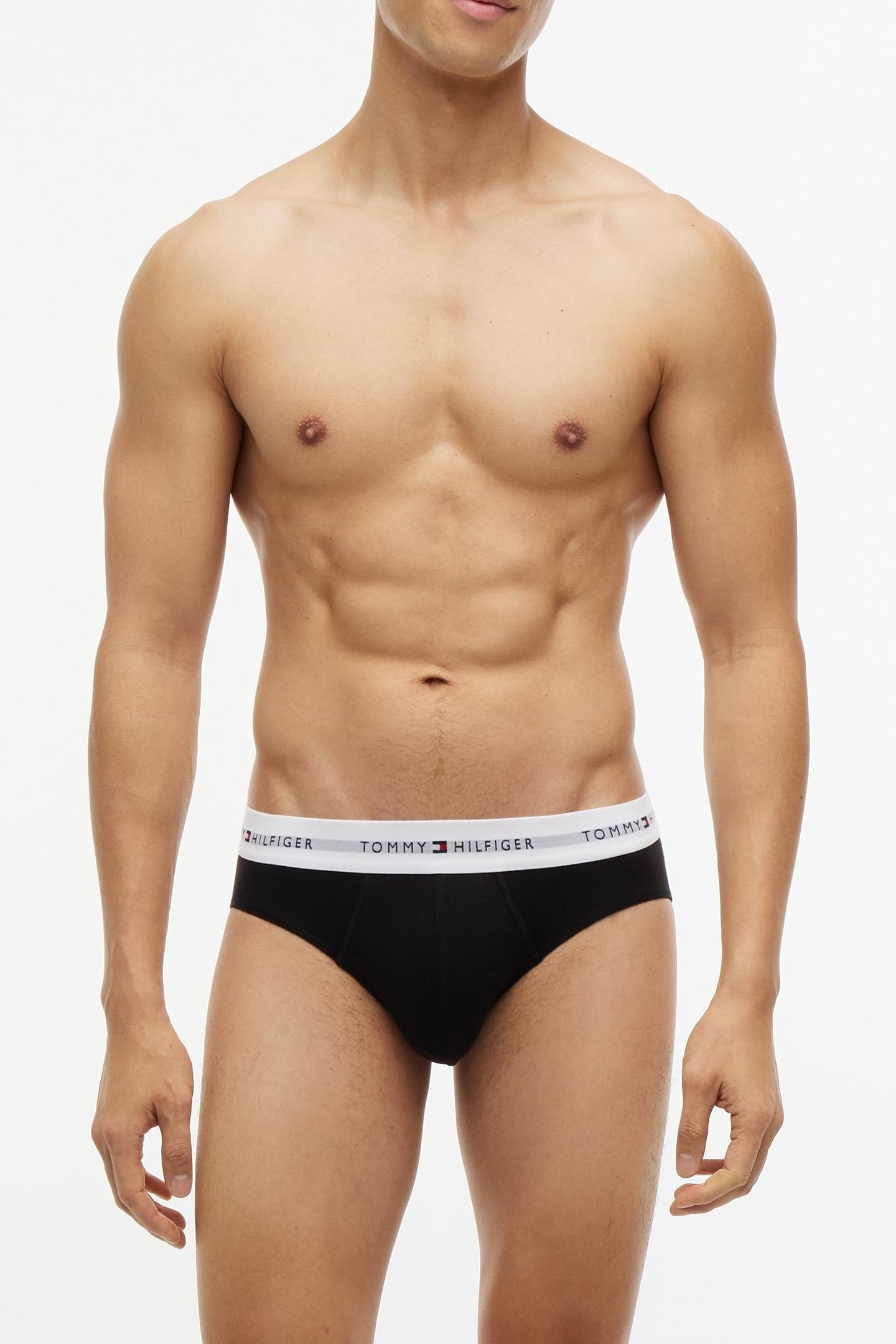 5-PACK SIGNATURE LOGO WAISTBAND BRIEFS BLACK 4