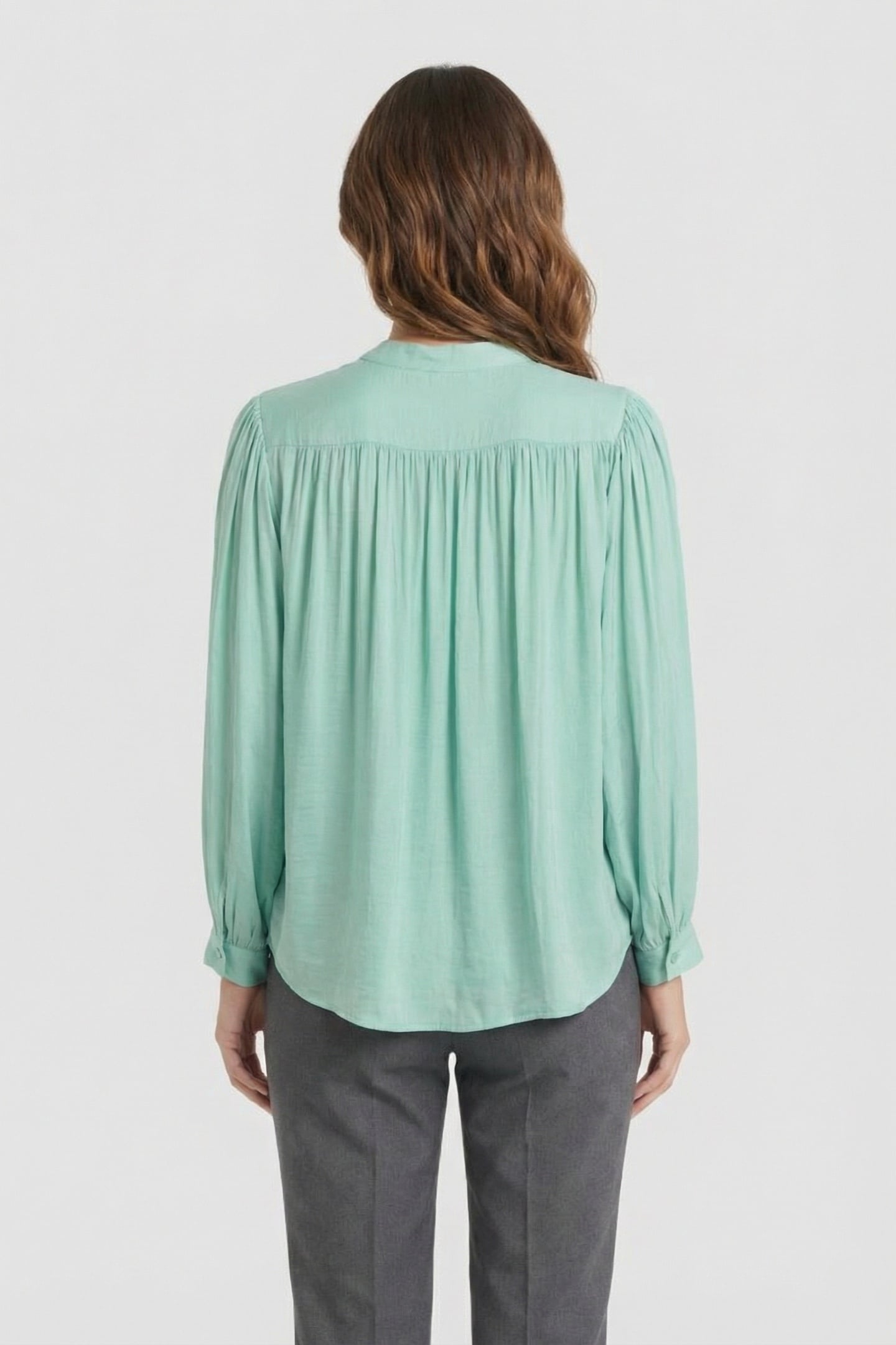 RUBIA BLOUSE OPAL GREEN 2