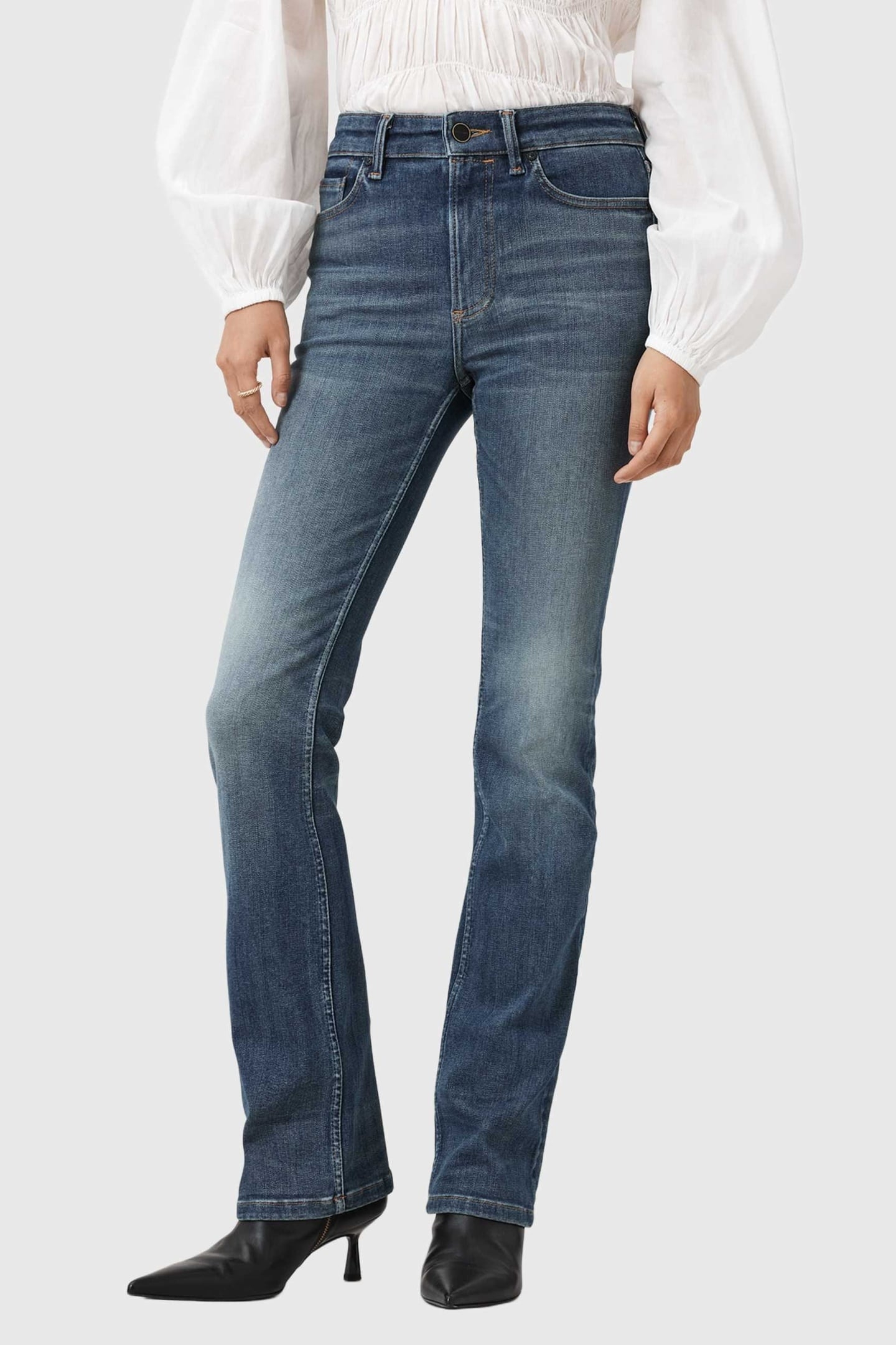HALDAN SLIM BOOTCUT WASHED INDIGO 1