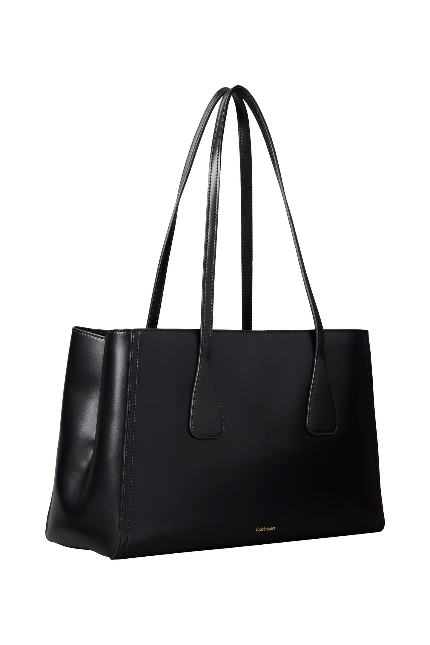 MEDIUM WORK TOTE BAG BLACK/ANTIQUE LIGHT GOLD 3