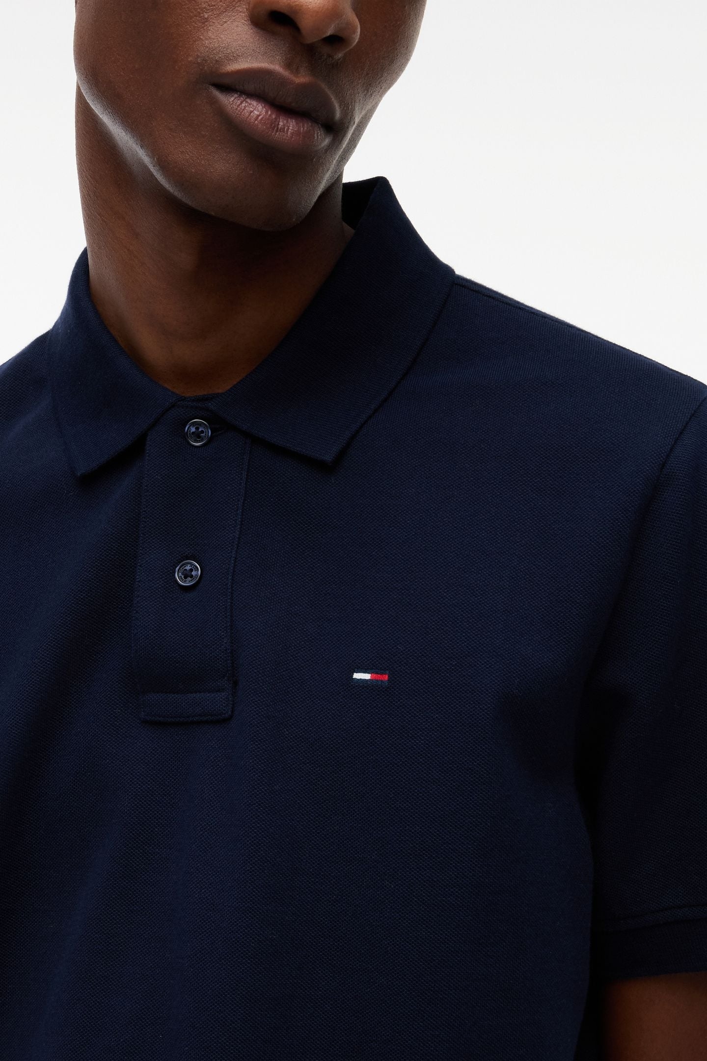 REGULAR ESSENTIAL POLO DARK BLUE 5