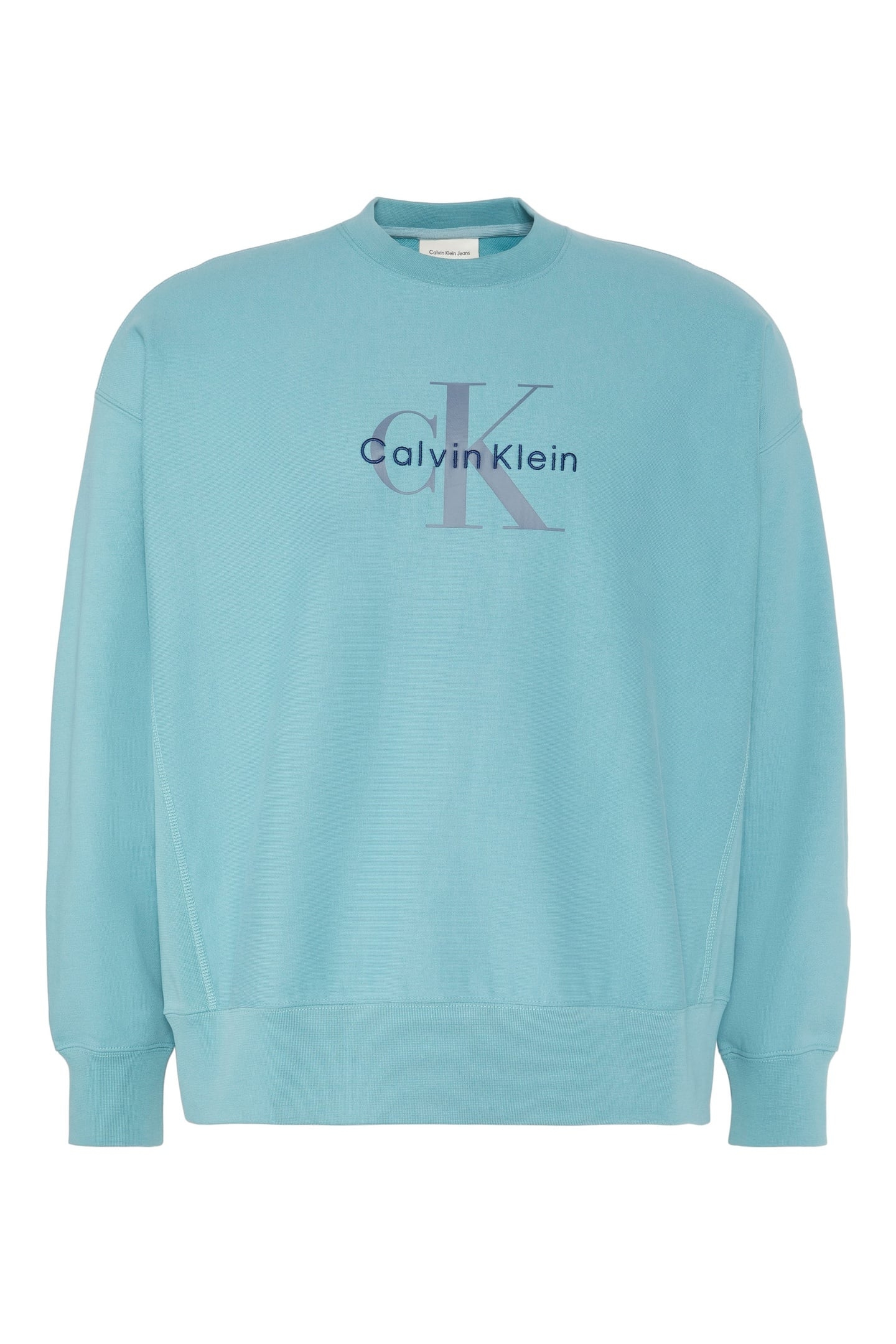 LS PREMIUM TERRY MONOGRAM SWEATER TEQUILA BLUE 5