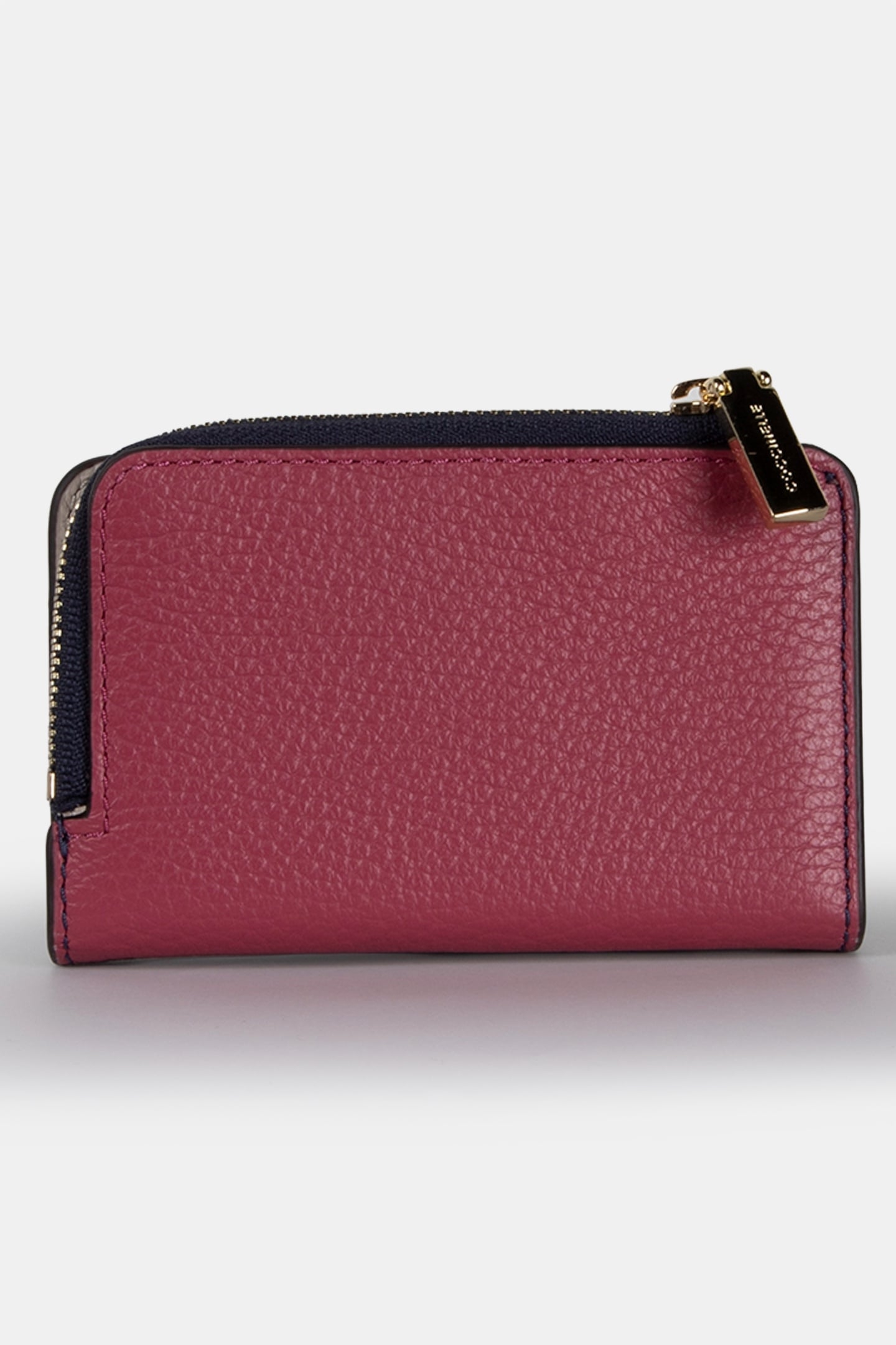 LEATHER PURSE IN NAVY 2