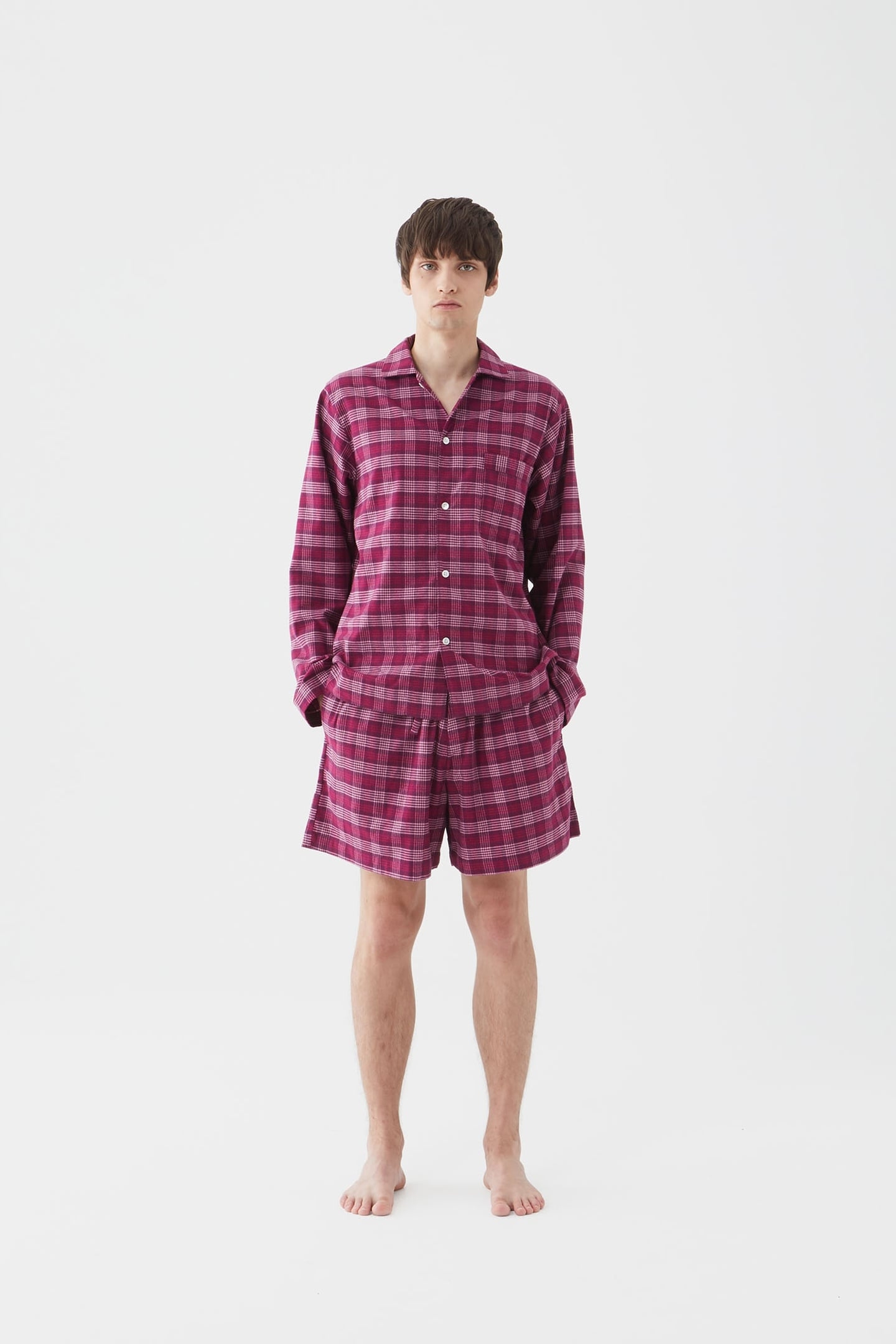 UNISEX FLANNEL, PYJAMAS SHORTS DEEP DREAM 3