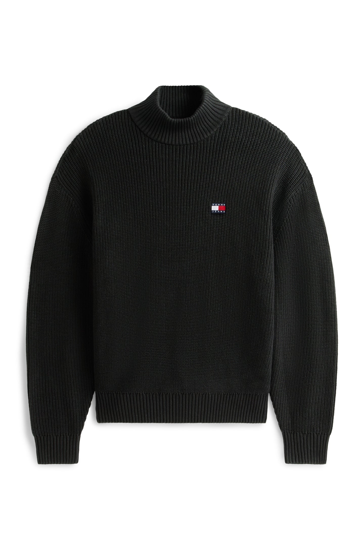 90S MOCK NECK HALF ZIP BLACK 2