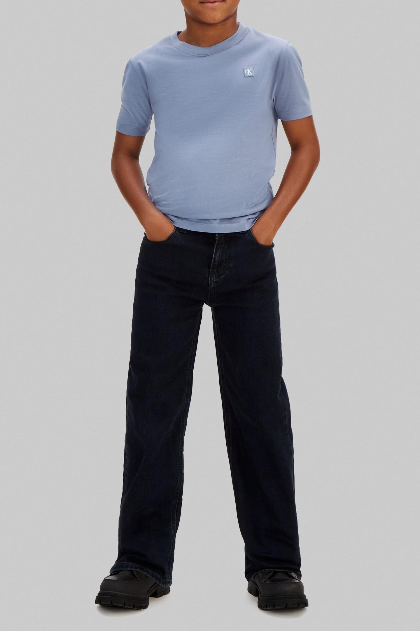 UNISEX MONO MINI BADGE REGULAR T-SHIRT INFINITY 2